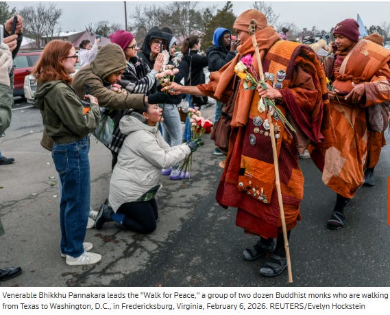The 2,300-mile “Walk for Peace” Arrives in Washington, D.C.