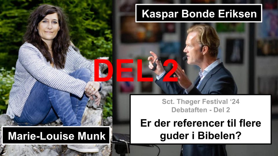 Hvorfor er der referencer til flere guder i Bibelen? - DEL 2