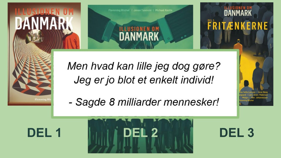 HVAD KAN LILLE JEG DOG GØRE? - Oplæsning af "De 3 Fiktioner"