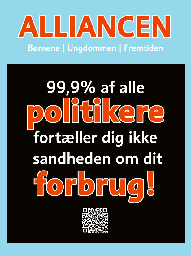 99,9 % af alle politikere fortæller dig ikke sandheden om dit forbrug