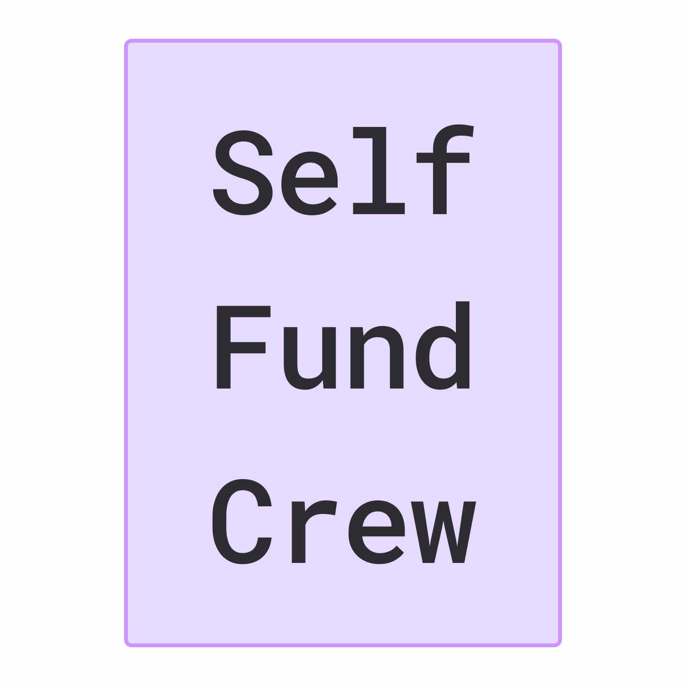Self Fund Crew Podcast cover art