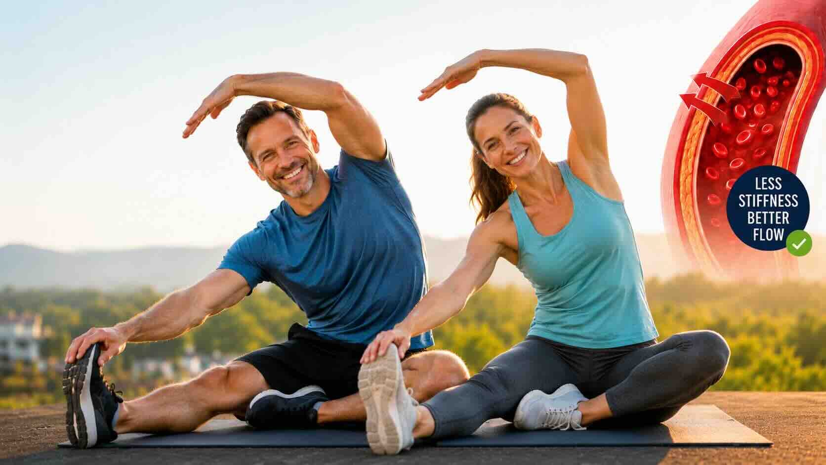 The Surprising Link Between Stretching and Artery Health episode artwork