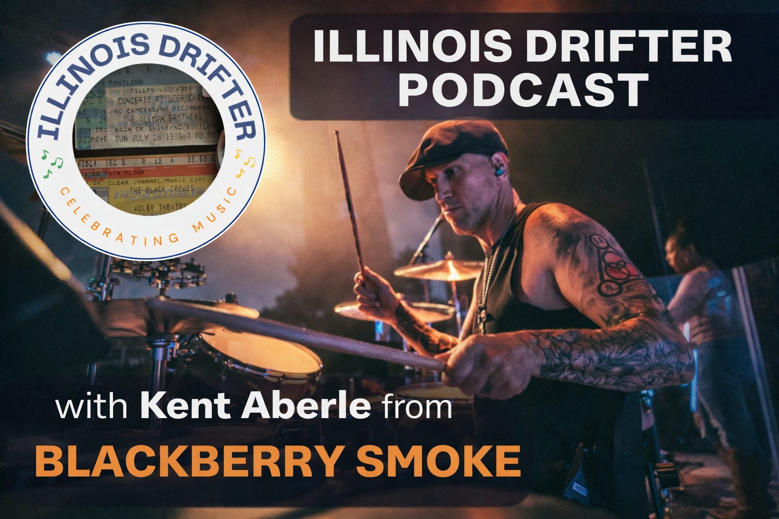 Illinois Drifter Podcast: Kent Aberle on Fairbury, Brit Turner and life inside Blackberry Smoke episode artwork