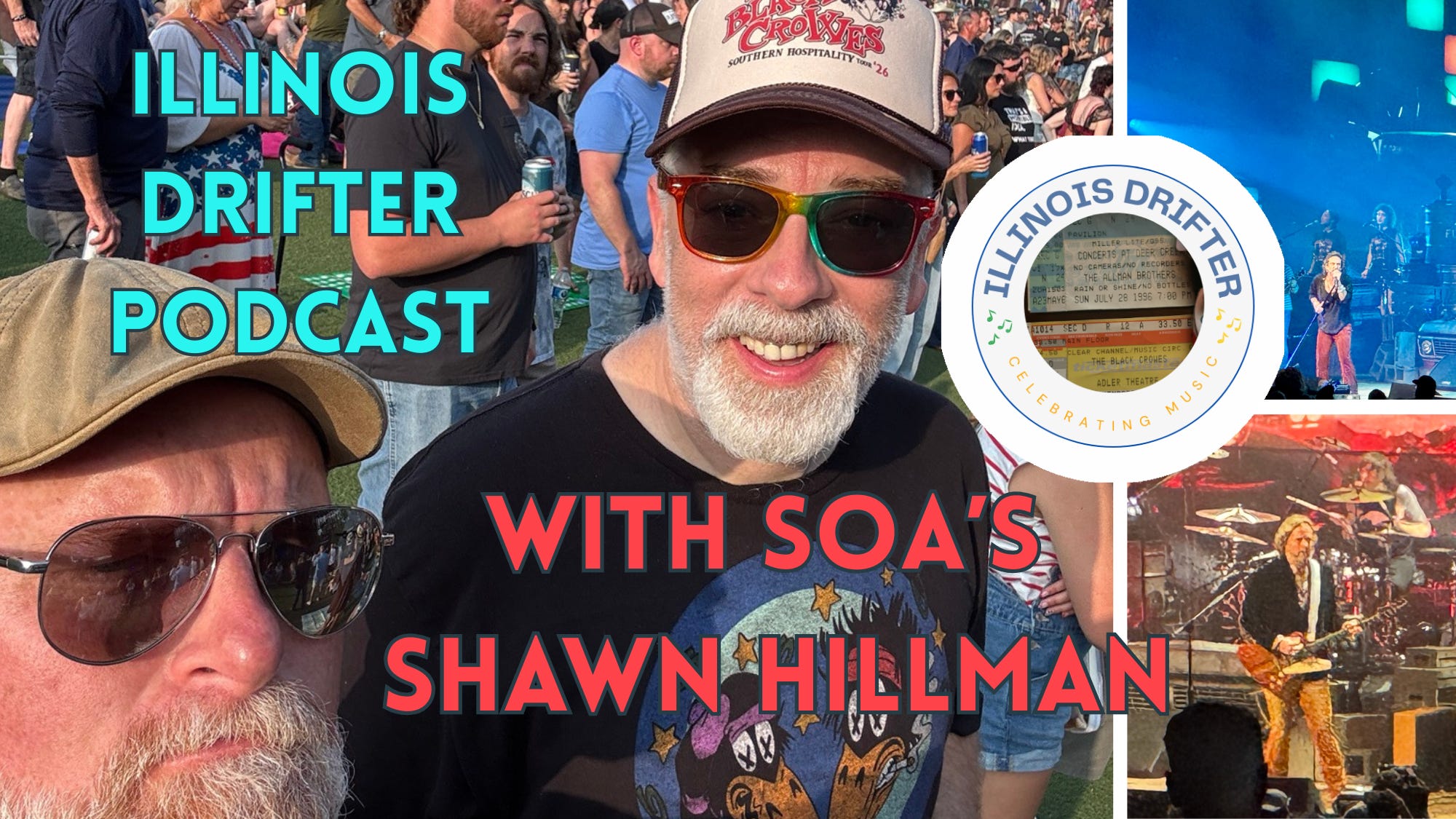 Illinois Drifter Podcast: State of Amorica's Shawn Hillman on the Southern Hospitality Tour episode artwork