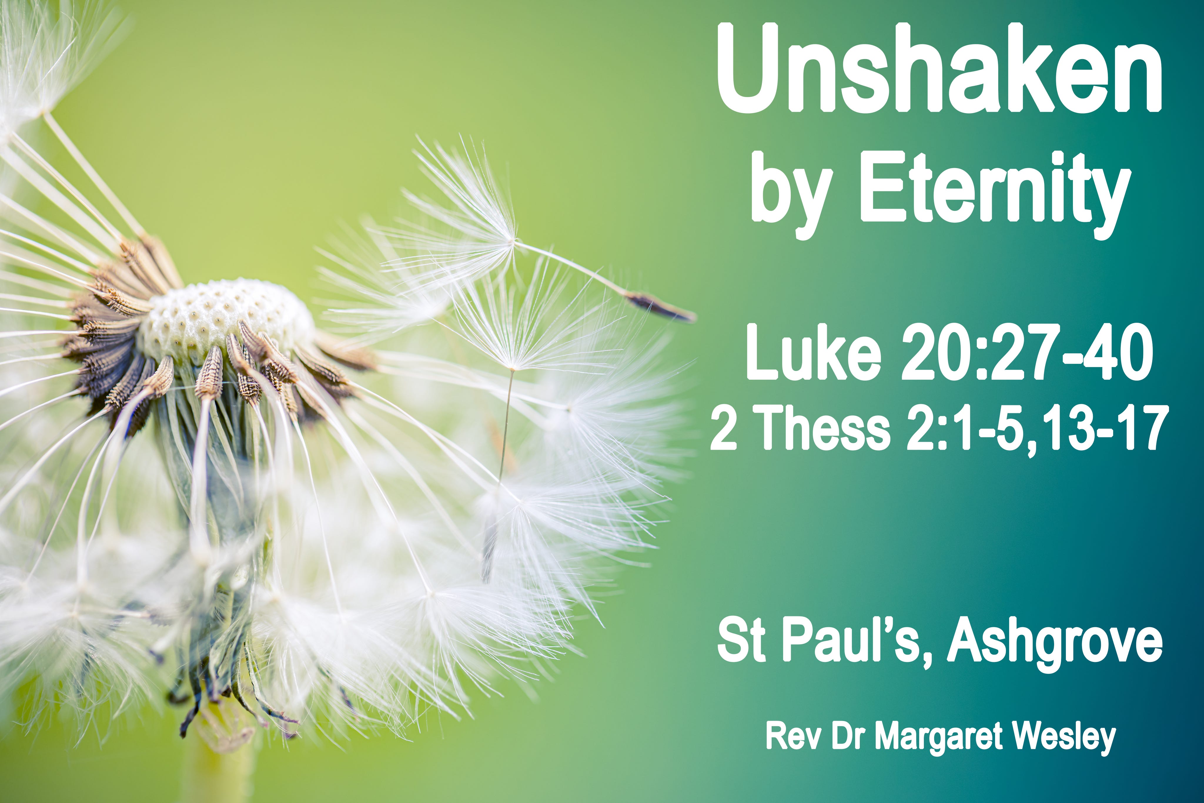 Unshaken by Eternity (podcast) episode artwork