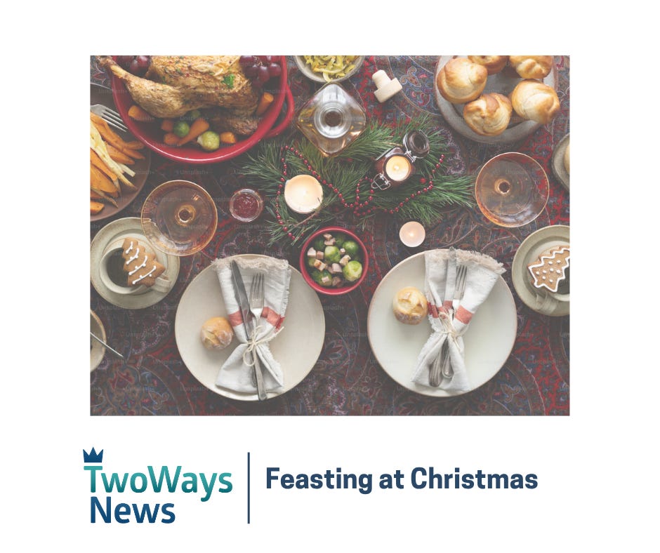 Feasting at Christmas