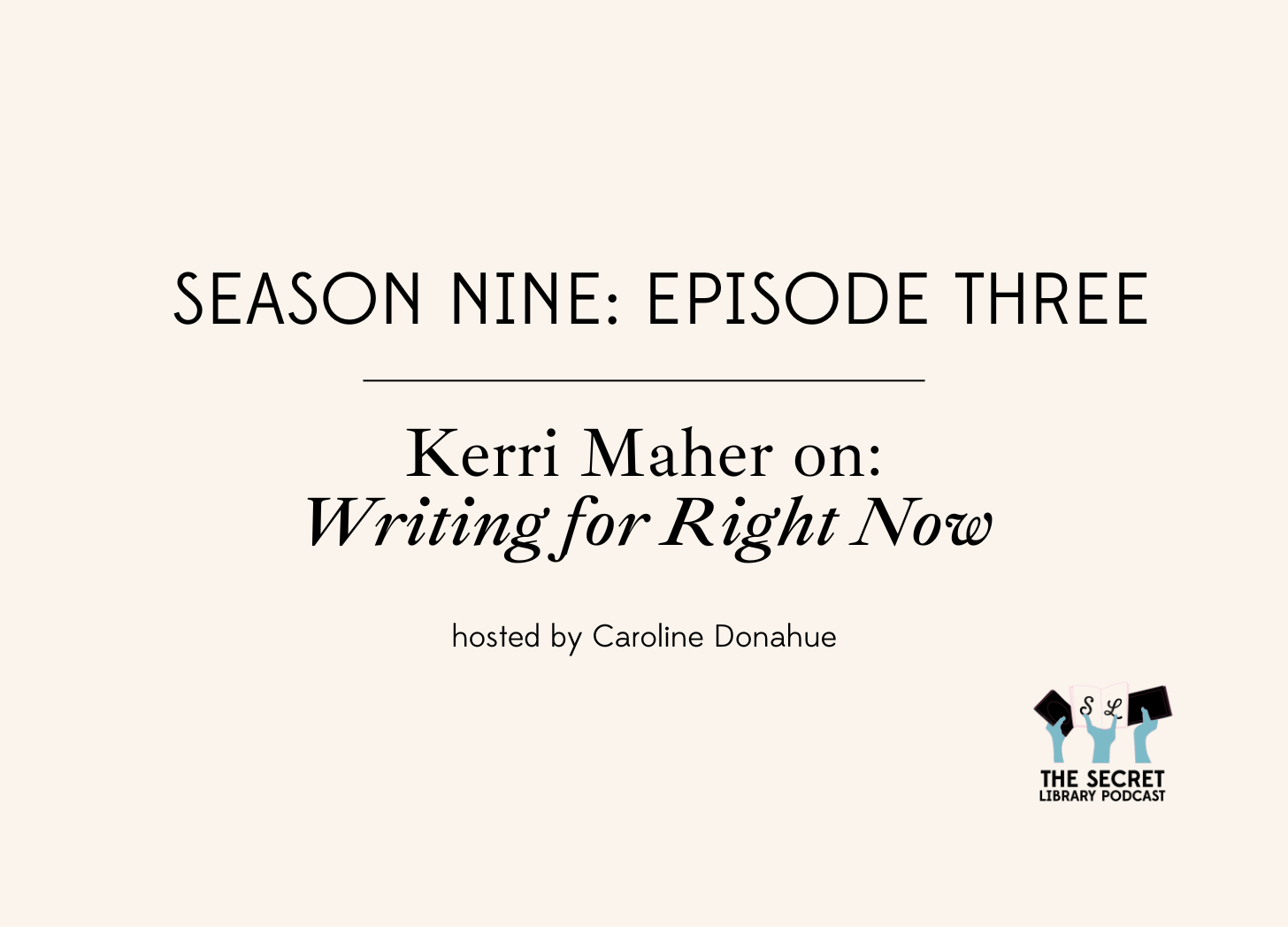 Writing for Right Now | Kerri Maher