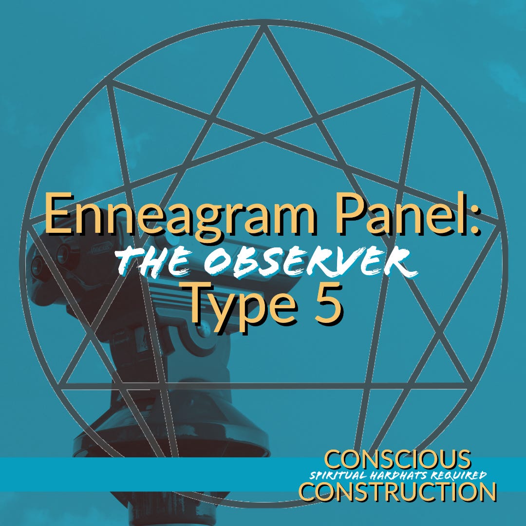 Enneagram Type 5 (The Observer) Panel! episode artwork