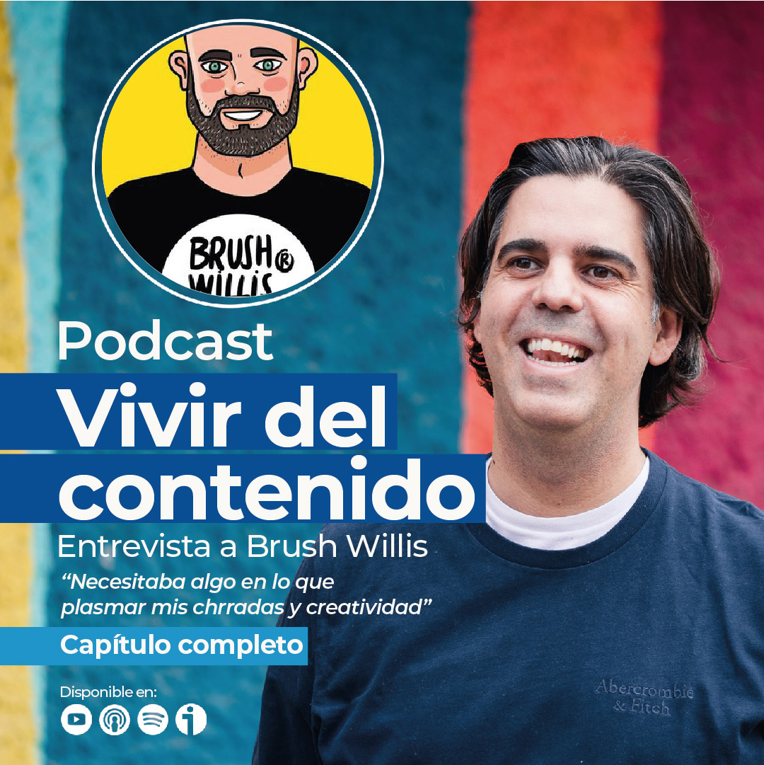 #35 - [1/1] El contenido interactivo me hizo crecer en instagram con Brush Willis episode artwork