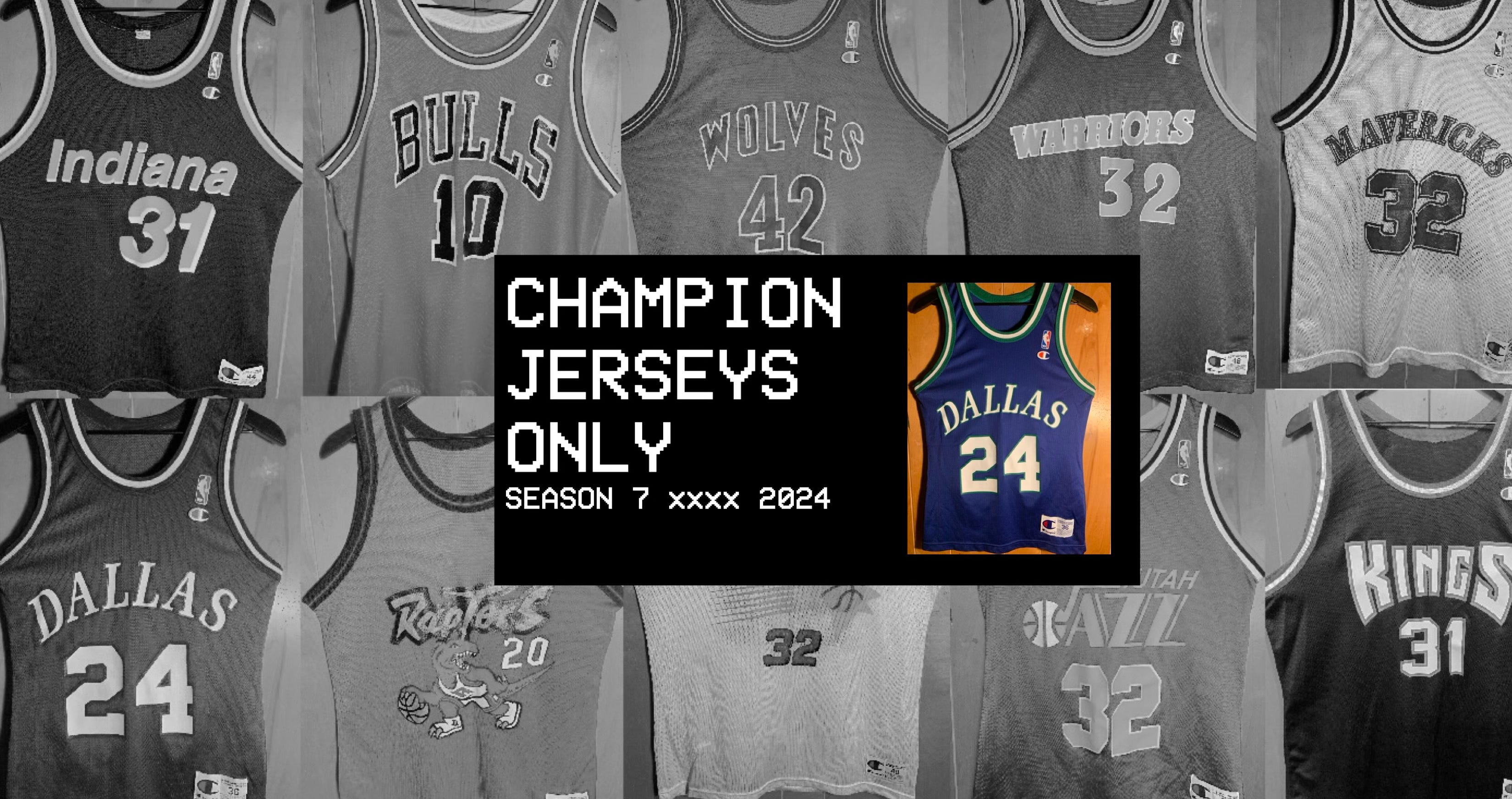 Champion NBA Jerseys Only Podcast