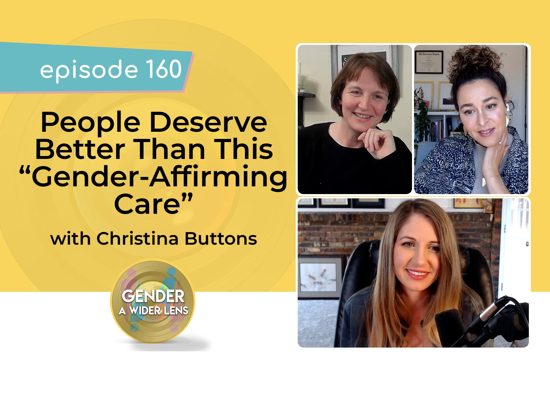 160 – People Deserve Better Than This “Gender-Affirming Care” with Christina Buttons