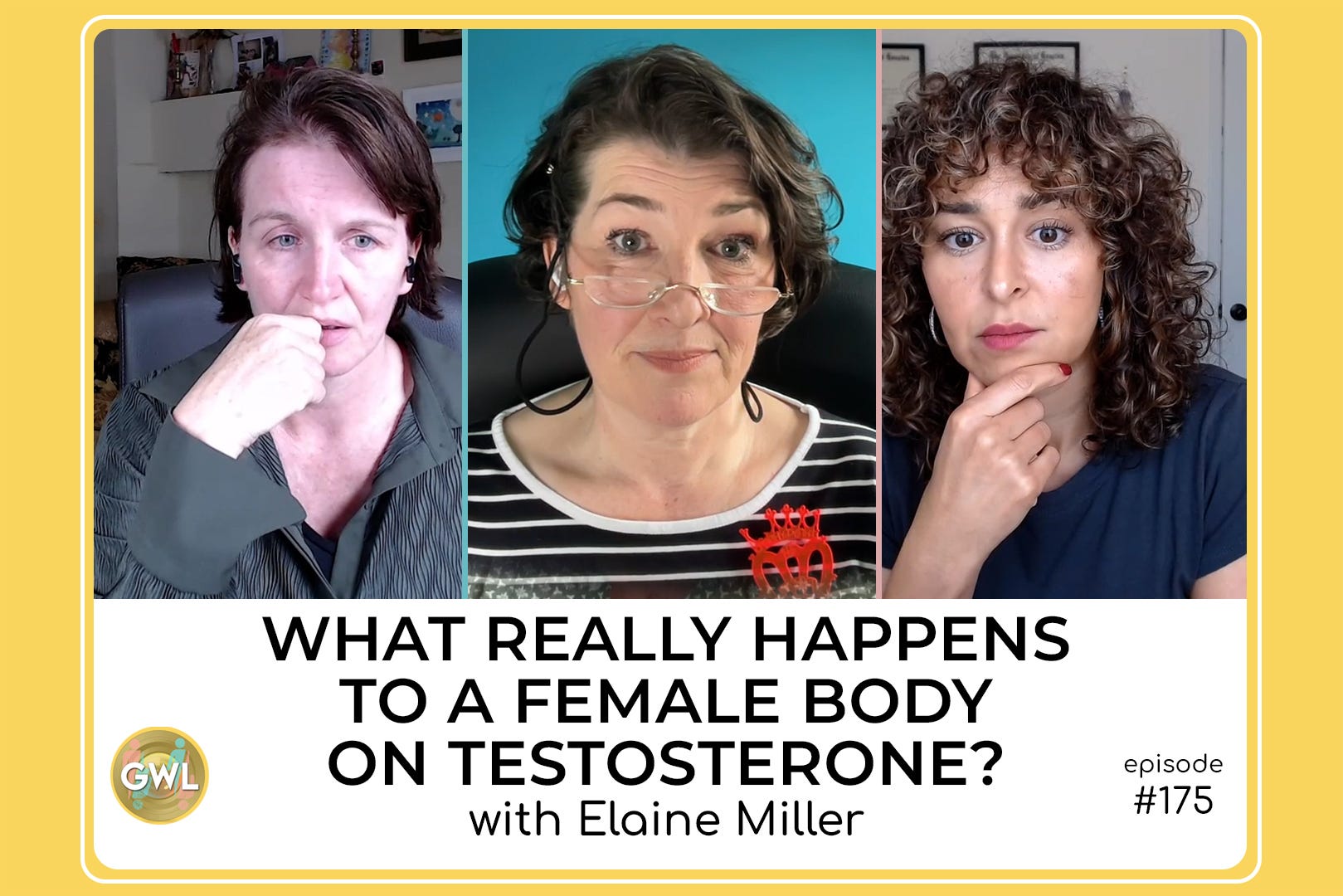 175 - What Really Happens to a Female Body on Testosterone? with Elaine Miller