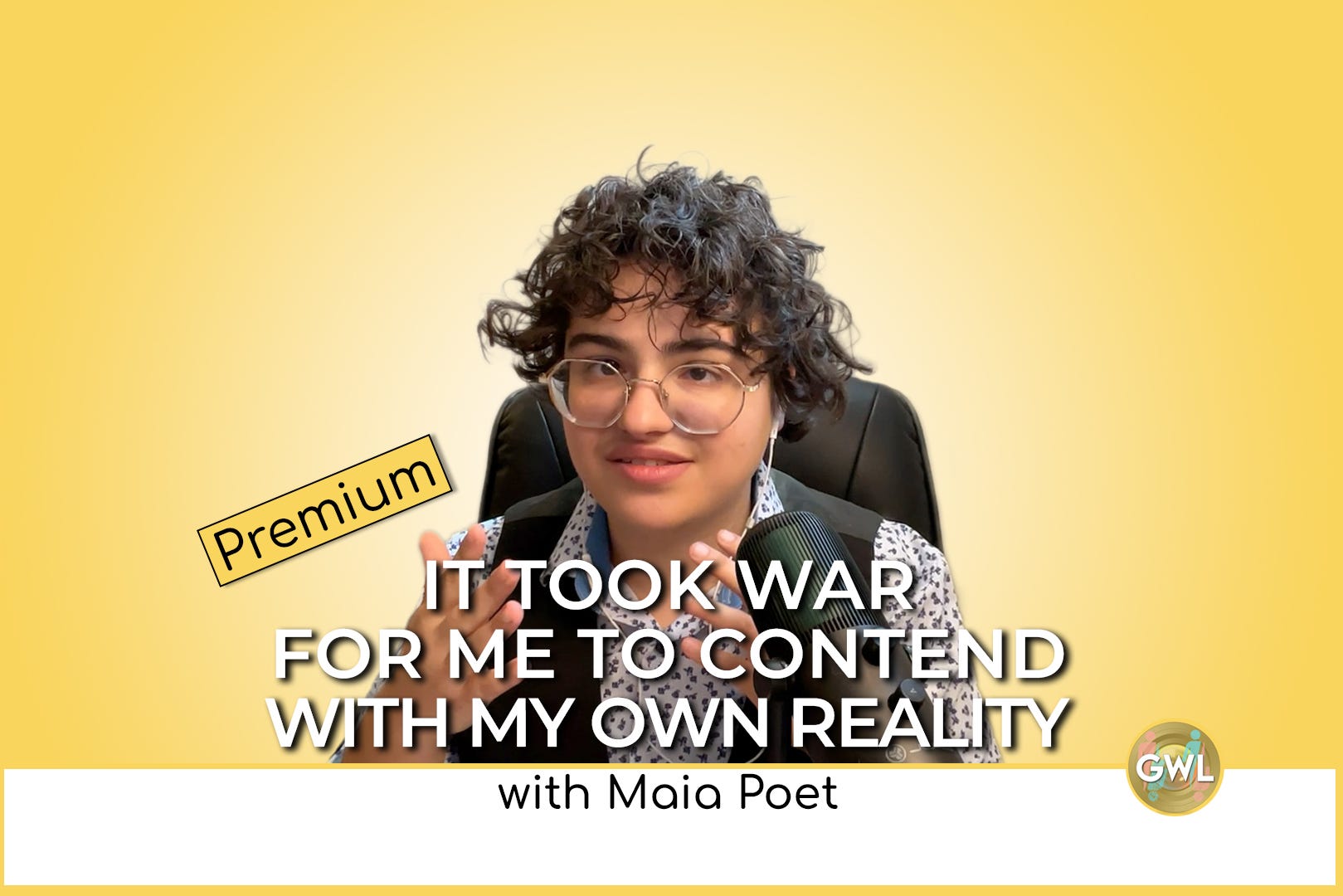 Premium: "It Took War for Me to Contend With My Own Reality"