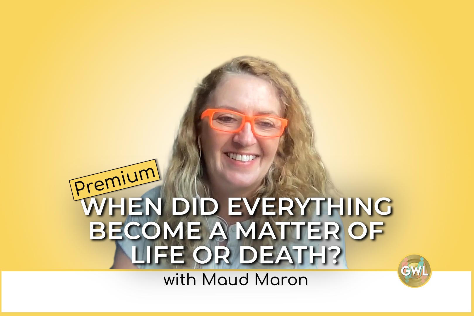 Premium: When Did Everything Become A Matter of Life or Death?