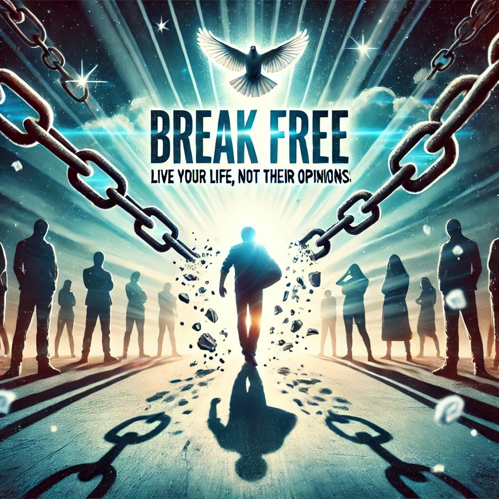 Are you living your life, or are you living to please others? "Care about what other people think and you will always be their prisoner." - Lao Tzu It’s time to break free and live your truth! YAY!  episode artwork