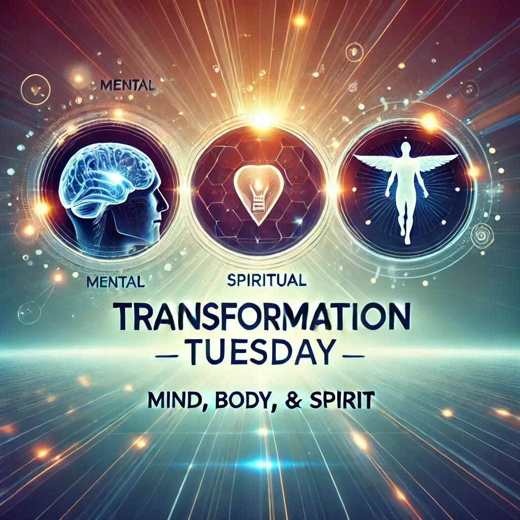 Transformation Tuesday: Holistic Edition – Mind, Body, and Spirit. Are you ready to transform every part of your life—mentally, spiritually, and physically? It's about time we talk about it!  episode artwork
