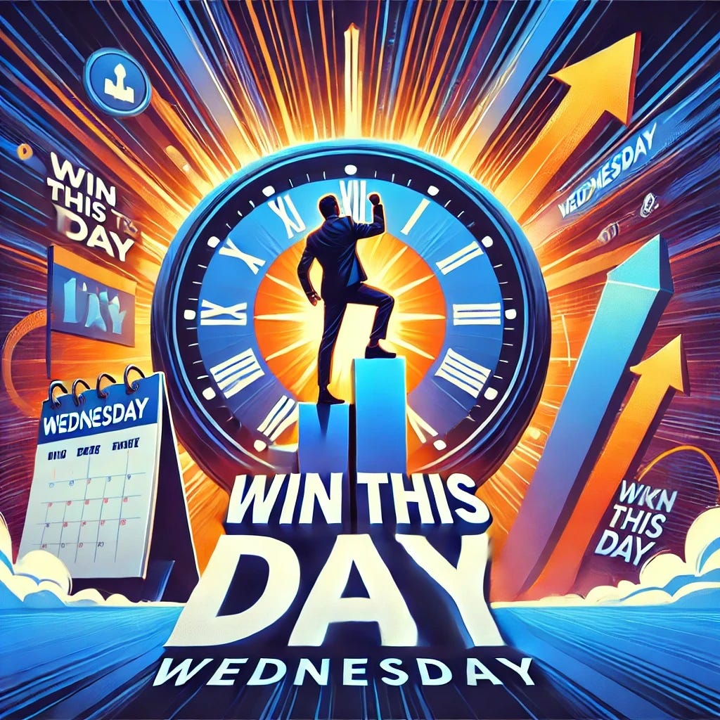 Win This Day Wednesday: The Best of Wonderful and WOW Wednesday- Unlock the Power of Today and Create the Tomorrow You Desire! Are you ready to make today the day that changes everything? episode artwork