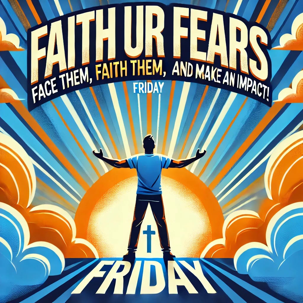 FaithUrFearsFriYay: Face Them, Faith Them, and Make an Impact! What if you stopped just facing your fears and started faithing them with a childlike belief that anything is possible? Just what if?  episode artwork