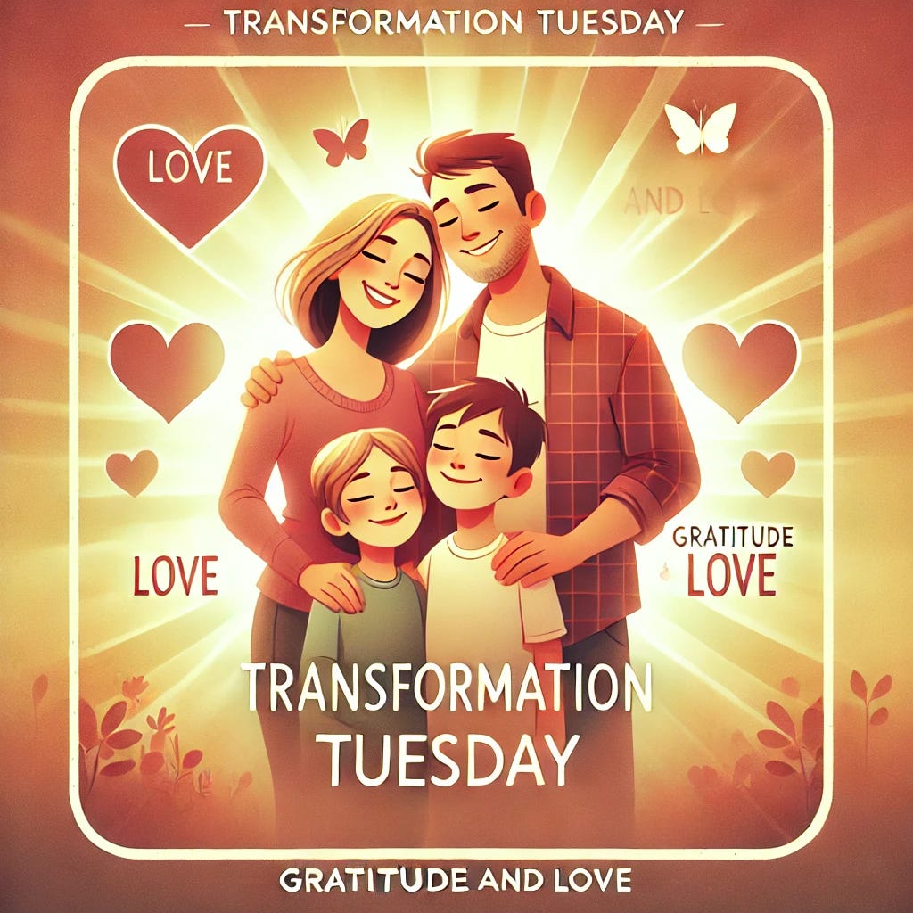 Transformation Tuesday: Gratitude, Love, and Relationships-The Transformational Power of Relationships.  episode artwork