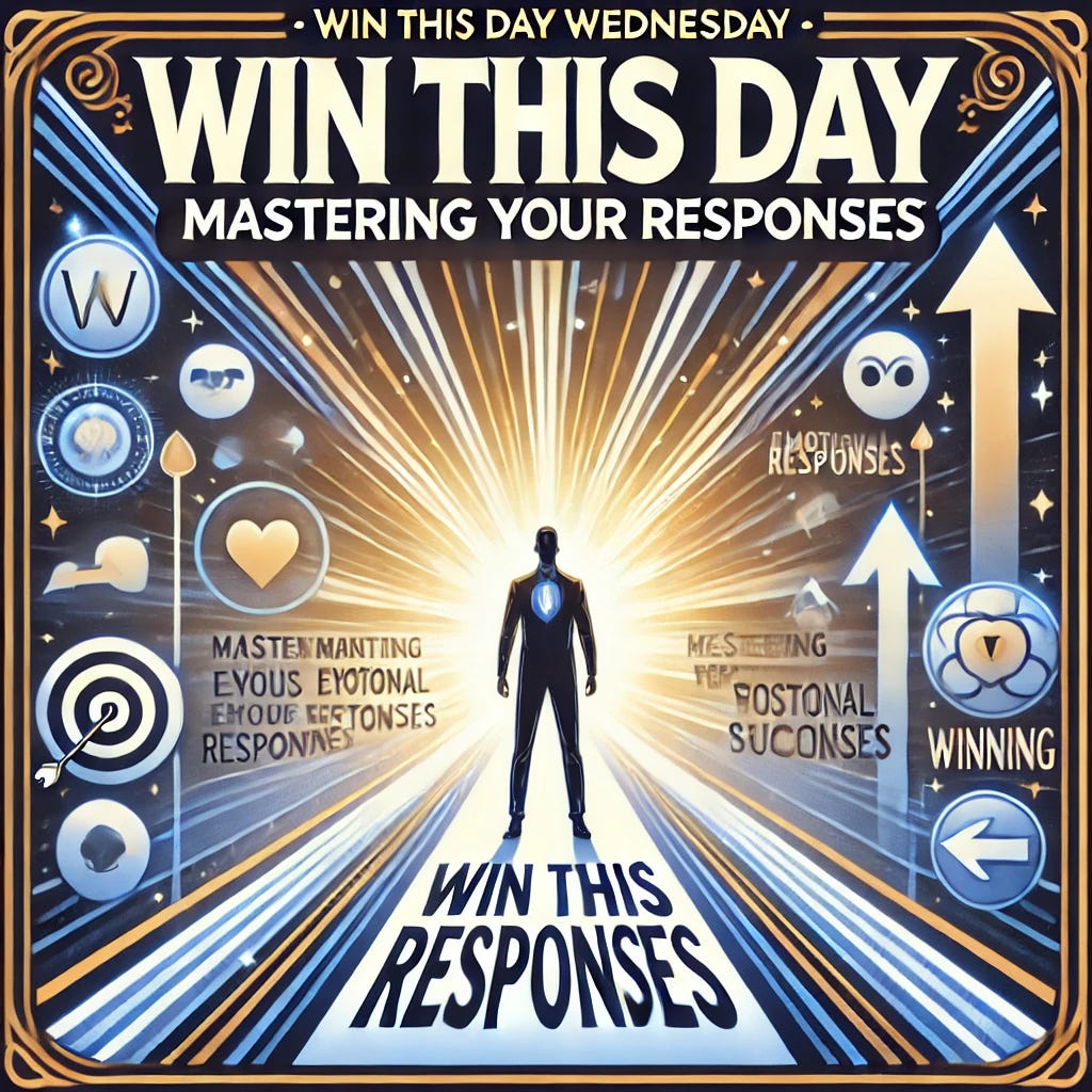 Win This Day Wednesday: Action vs Reaction – Managing Emotions & Responses Win the Day: Mastering Your Responses for Success. How you respond to challenges will define your SUCCESS!  episode artwork