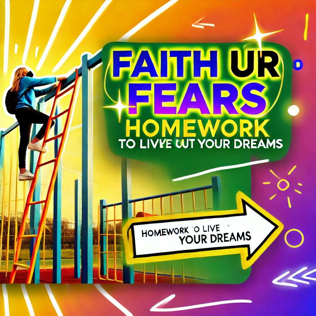 FaithUrFearsFriday-Living Your Dreams in the Playground of LIFE. Live Your Dreams with Courage! Have you ever wondered what life would be like if you didn't have any fears or limiting beliefs?  episode artwork