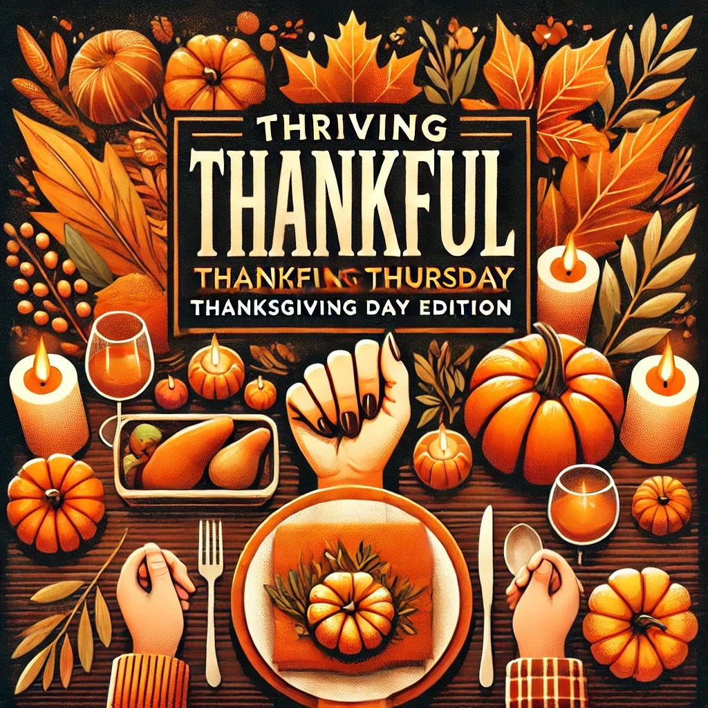 Thrive with Thanks: Gratitude as a Daily Practice! Thriving Thankful Thursday: Gratitude as a Lifestyle. "Gratitude is the sign of noble souls." – Aesop episode artwork