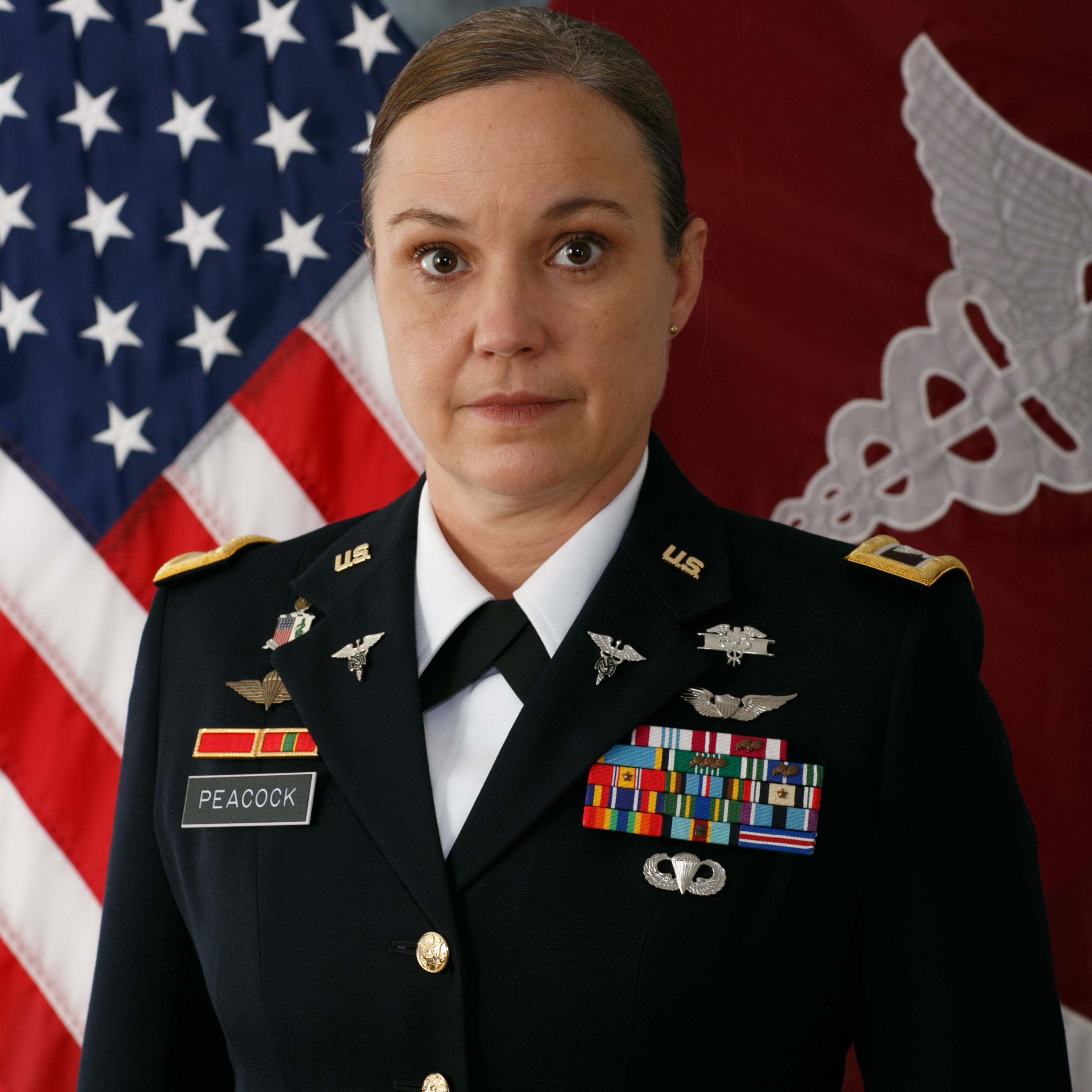 Colonel Tanya Peacock, Commander, BG Crawford F. Sams Army Health Clinic/MEDDAC-Japan episode artwork