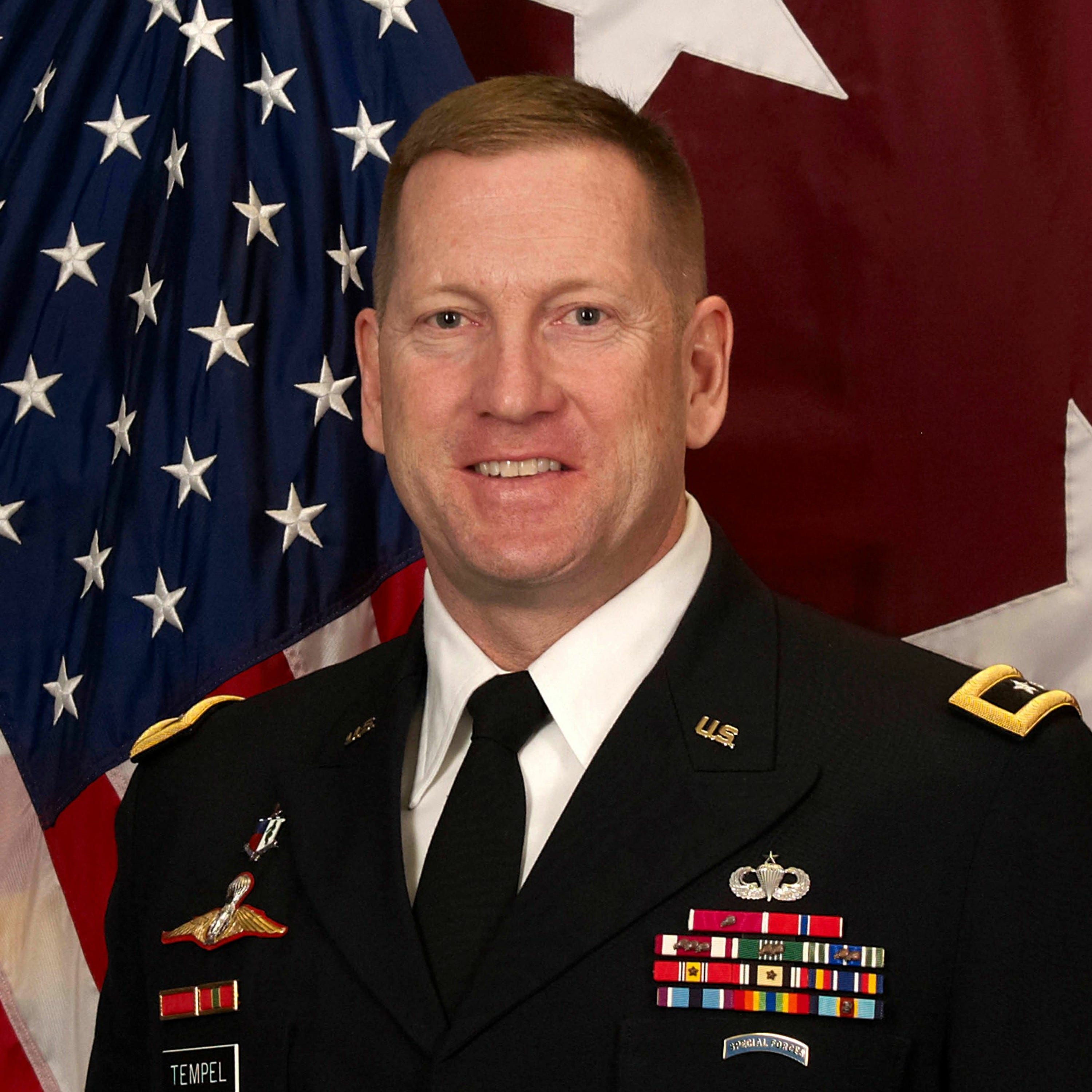 MG Thomas R. Tempel, Jr., CG of the Regional Medical Command - Central episode artwork