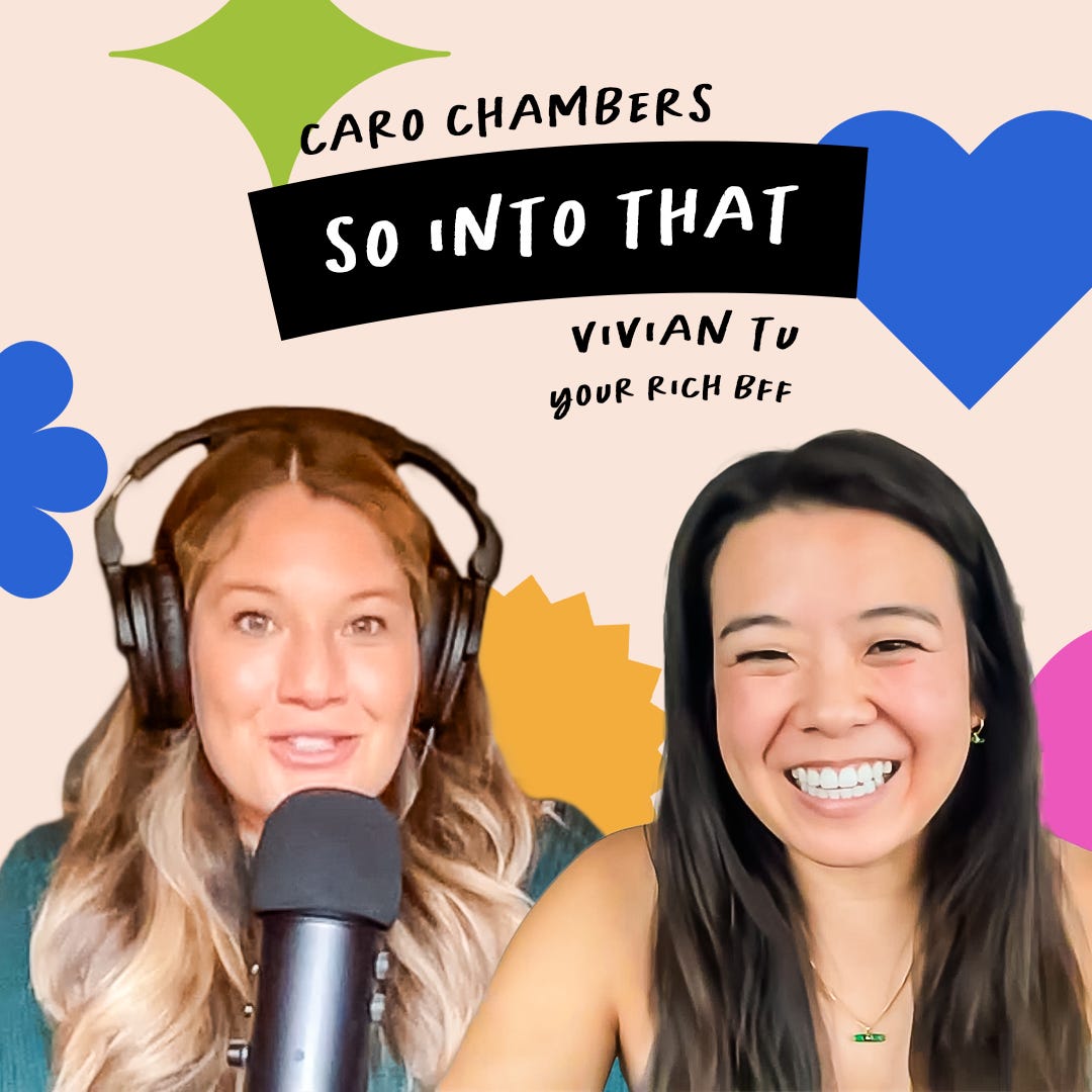 how to get rich AF, with vivian tu (@your.richbff)