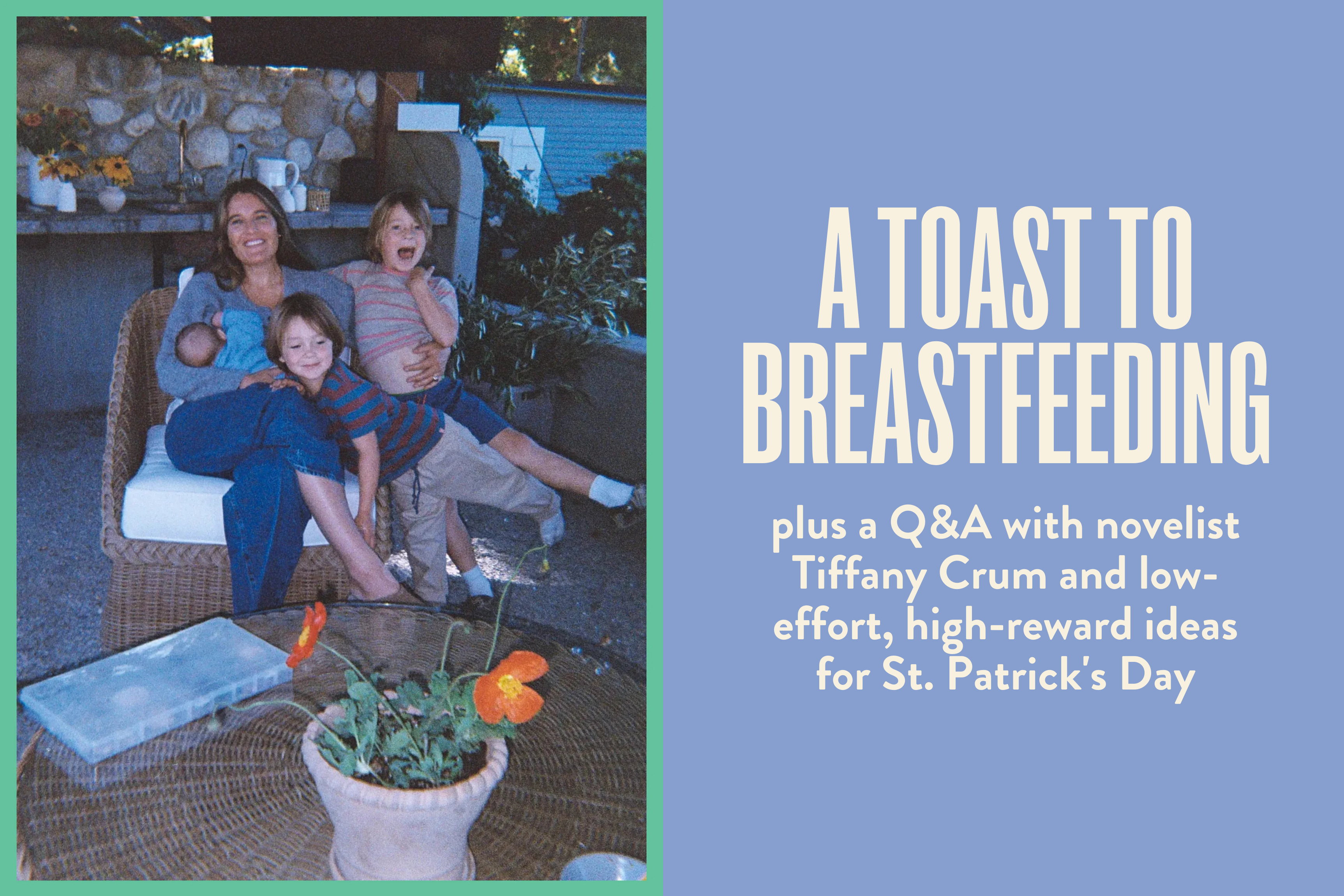 a toast to breastfeeding