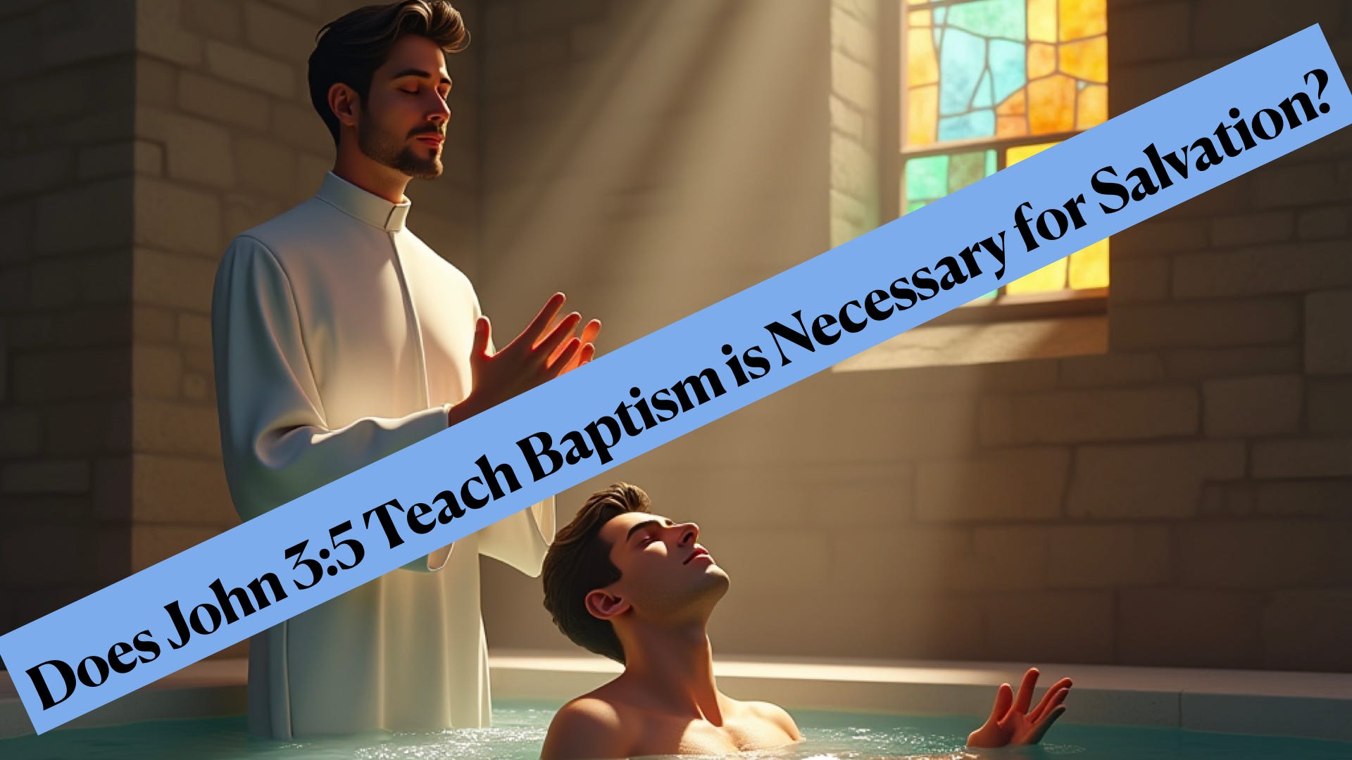 Is Baptism Necessary for Salvation?
