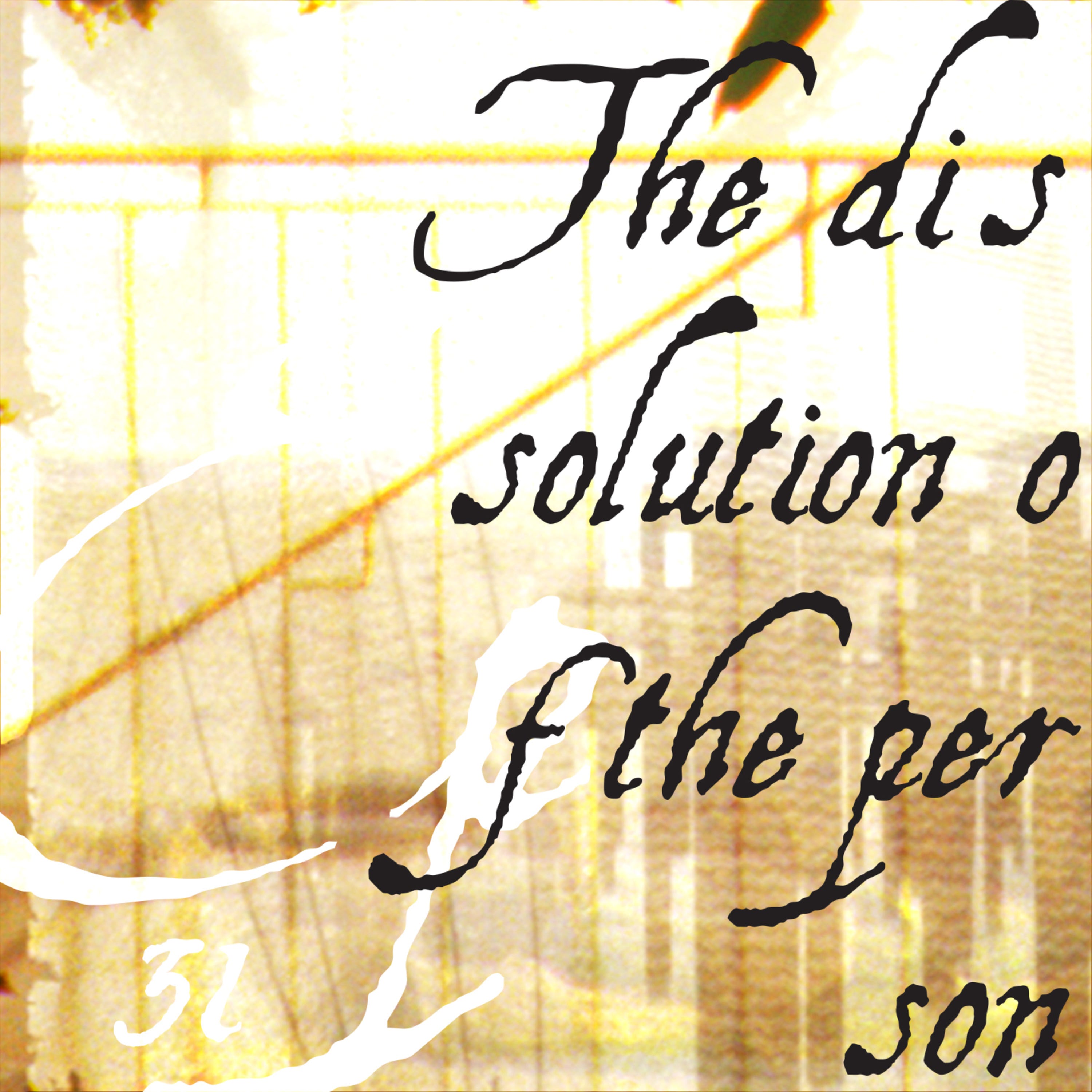 The dissolution of the person episode artwork