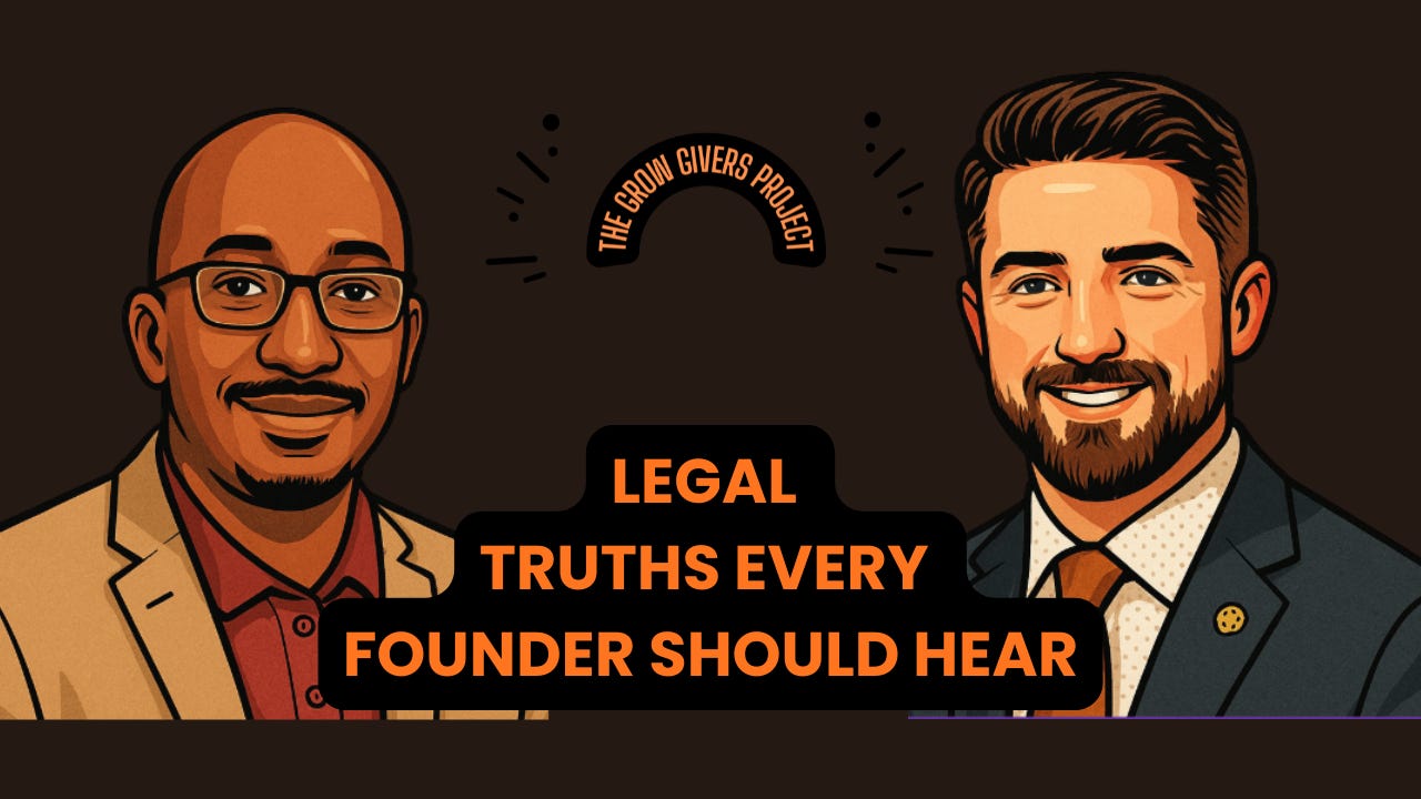 Legal Truths Every Founder Should Hear & Why You Can’t Hustle Your Way Past Them. episode artwork