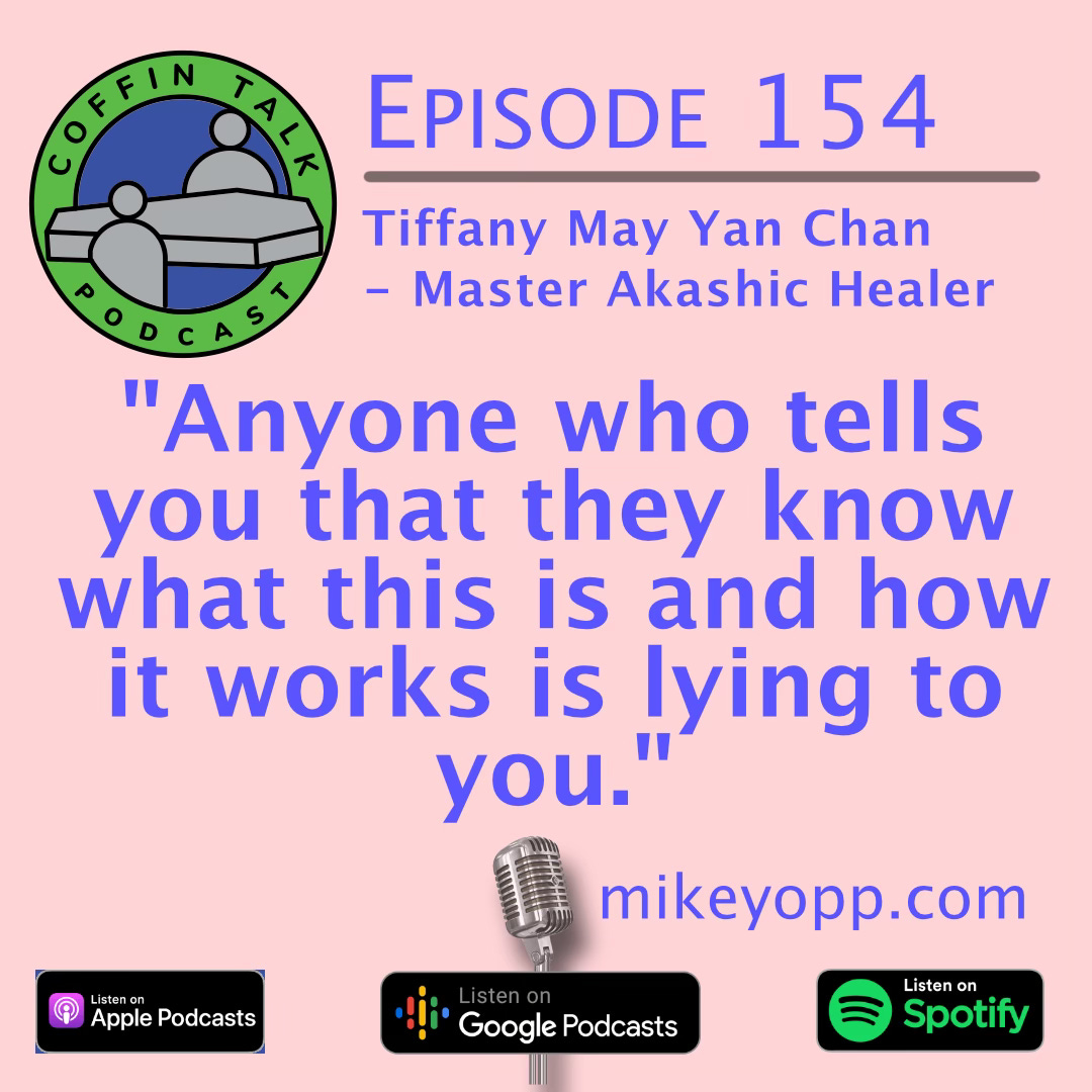 #154 - Akashic Healer - Tiffany Chan - "Spiritual Awakening" episode artwork