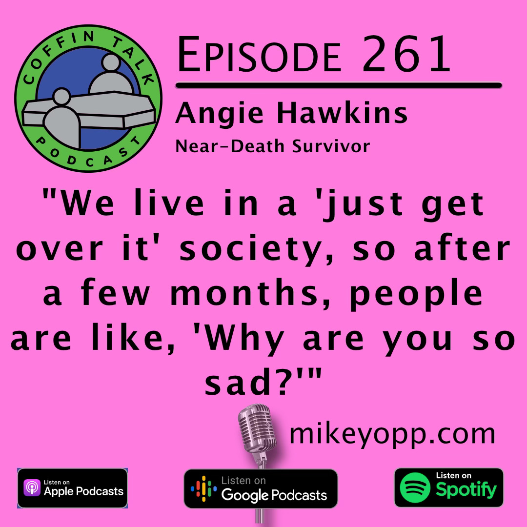 #261 - Running in Slippers - Angie Hawkins