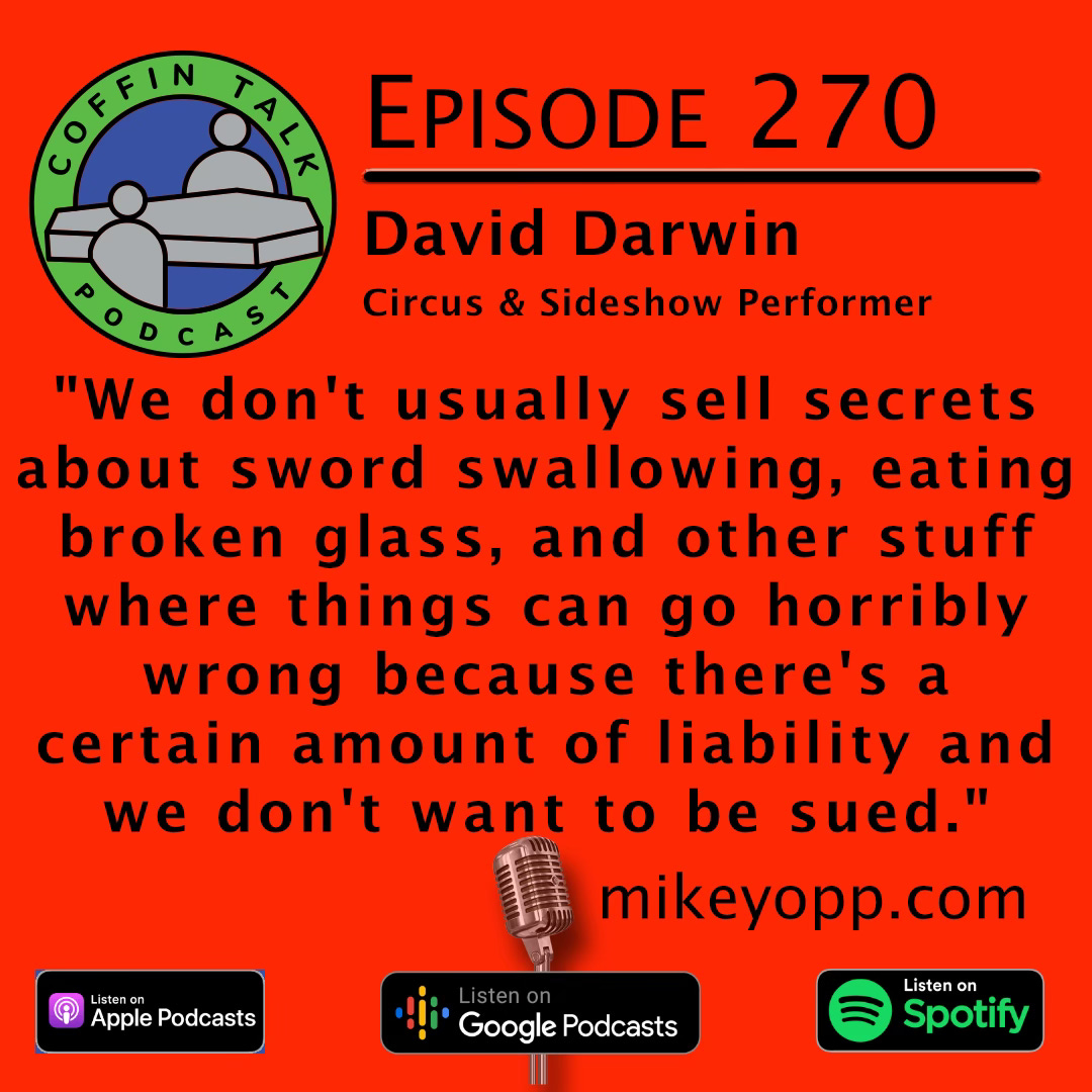 #270 - Circus/Sideshow Performer - David Darwin