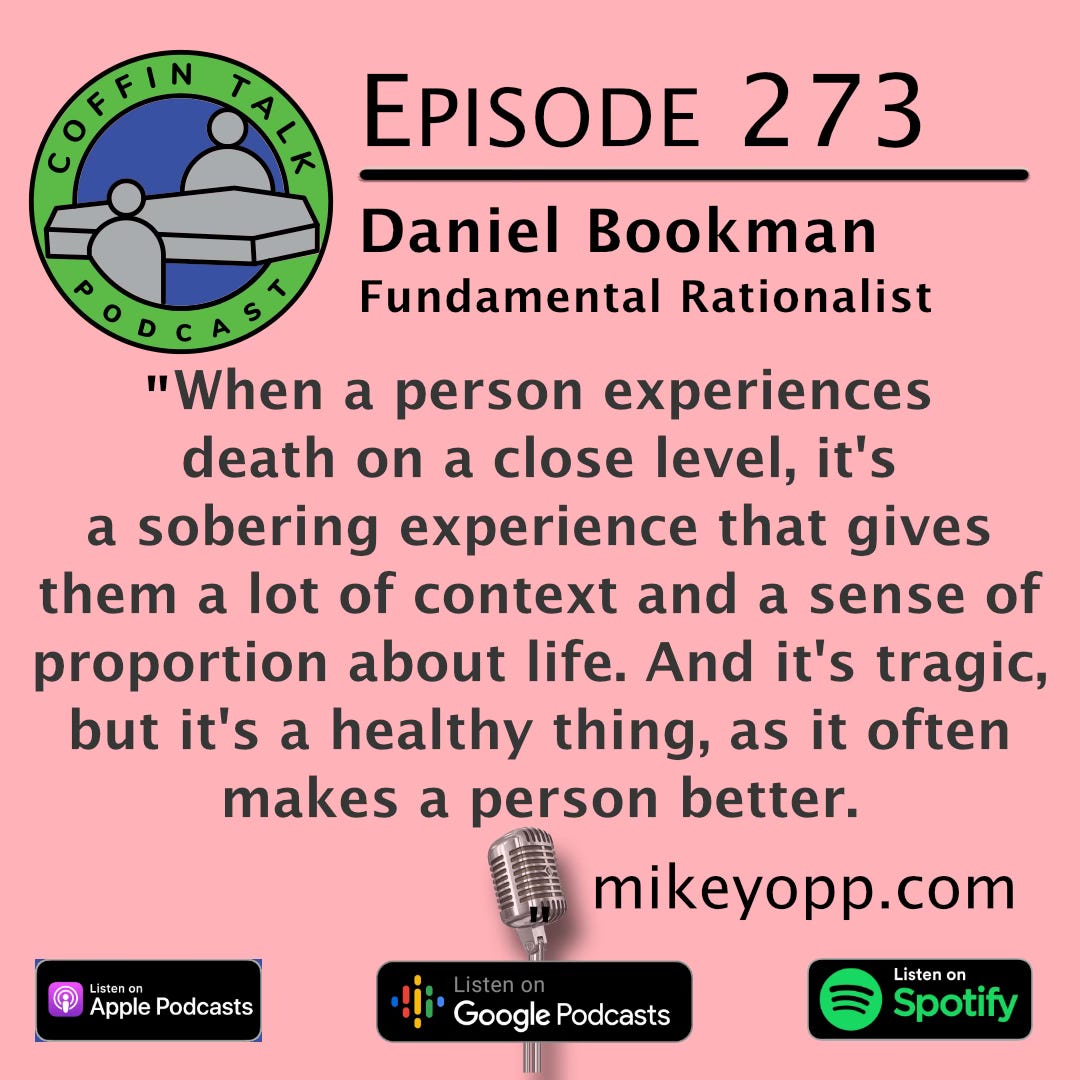 #273 - Fundamental Rationalist - Daniel Bookman #273 - Fundamental Rationalist - Daniel Bookman