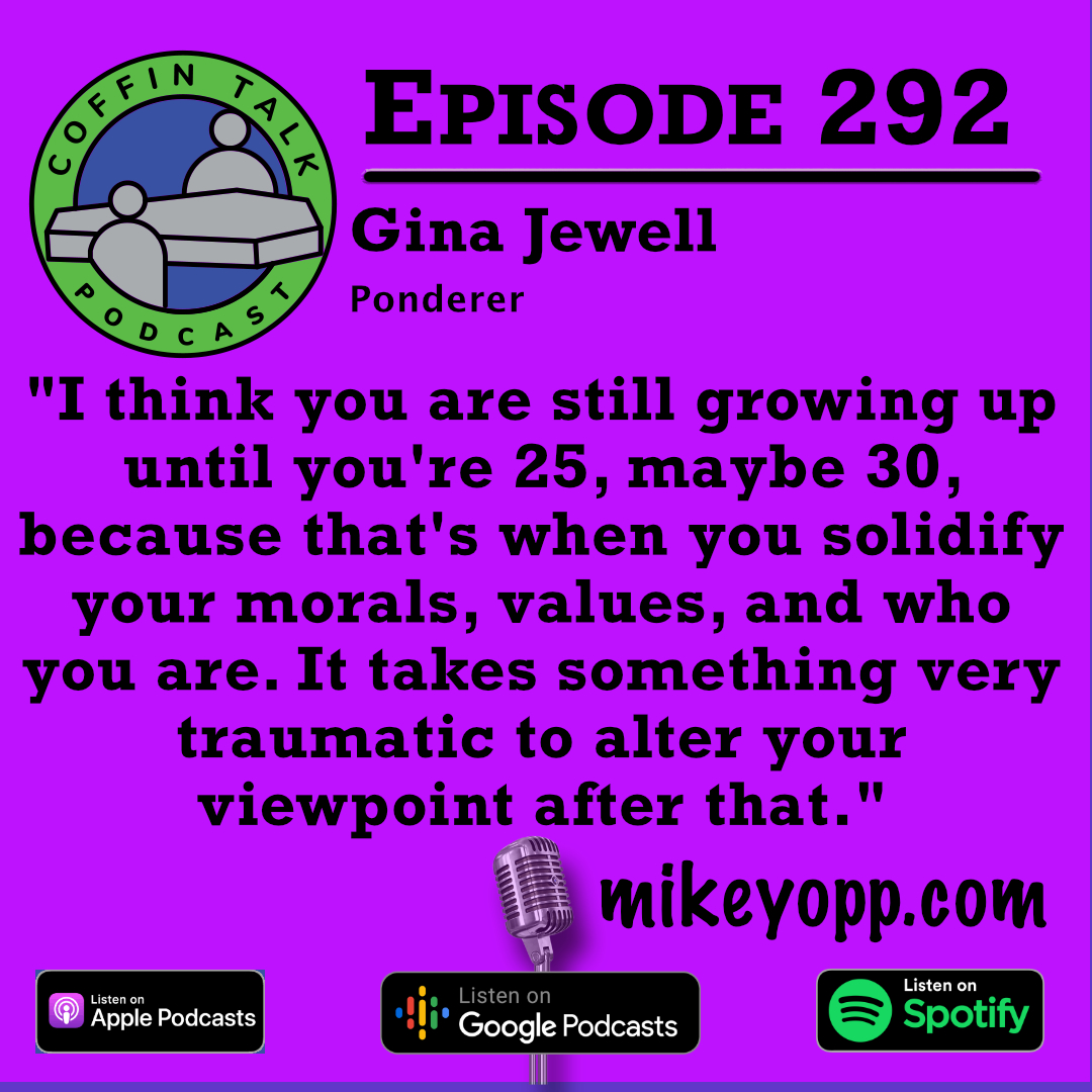 #292 - Ponderer- Gina Jewell episode artwork