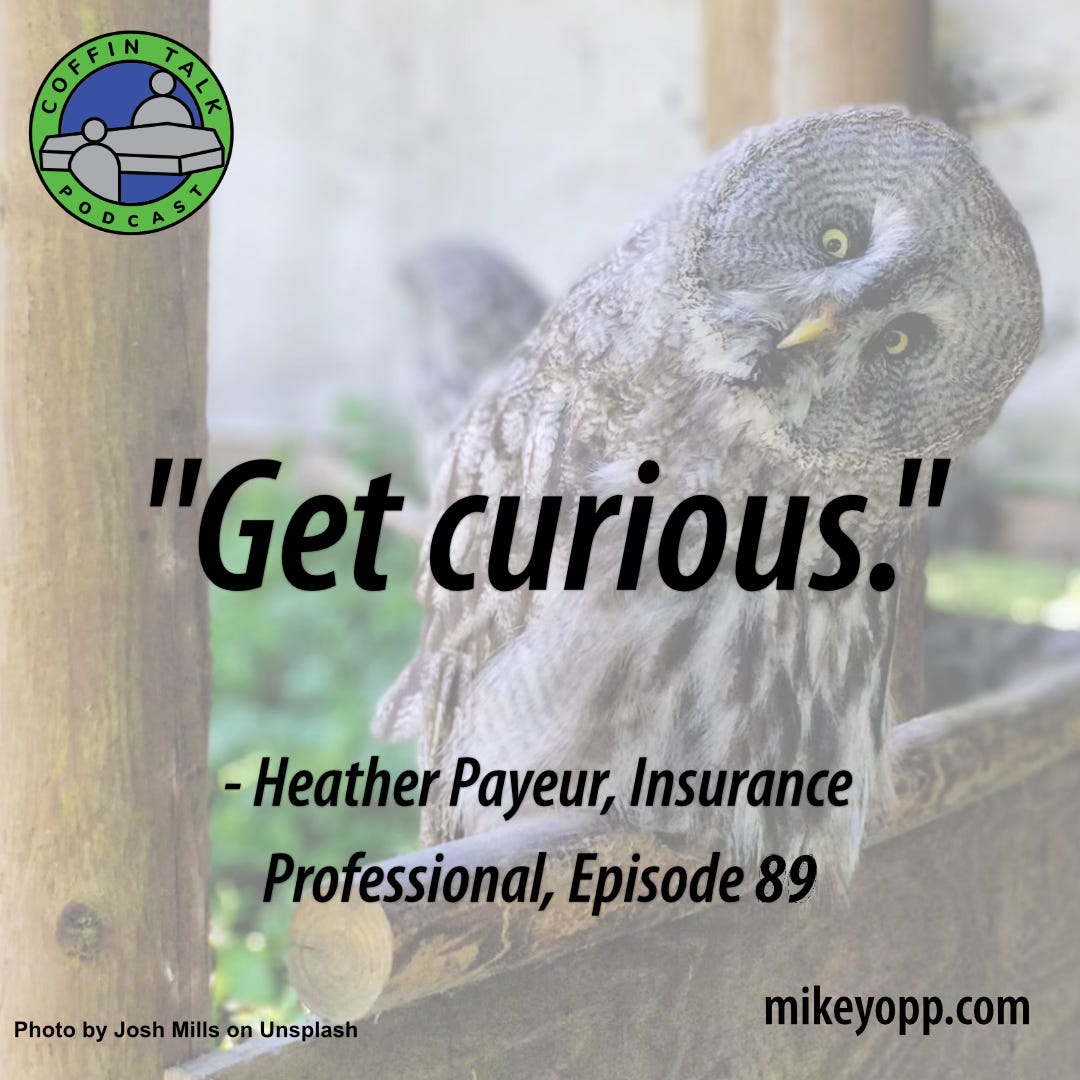 #89 - An Insurance Professional - Heather Payeur - "Anger, Advocacy, and Accountability" episode artwork