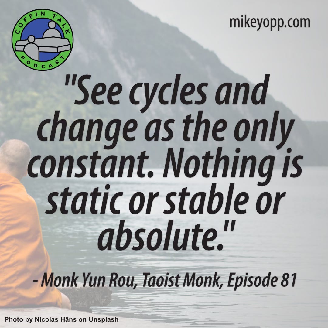 #81 - A Daoist Monk - Monk Yun Rou - "The Shallowness of Human Intelligence" episode artwork