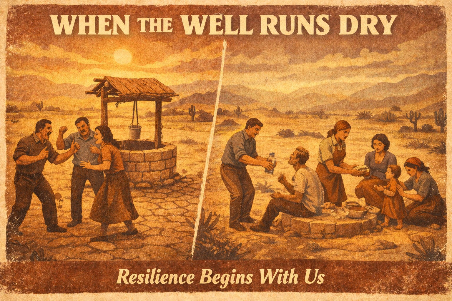 Deserts, Wells, and the Architecture of Resilience