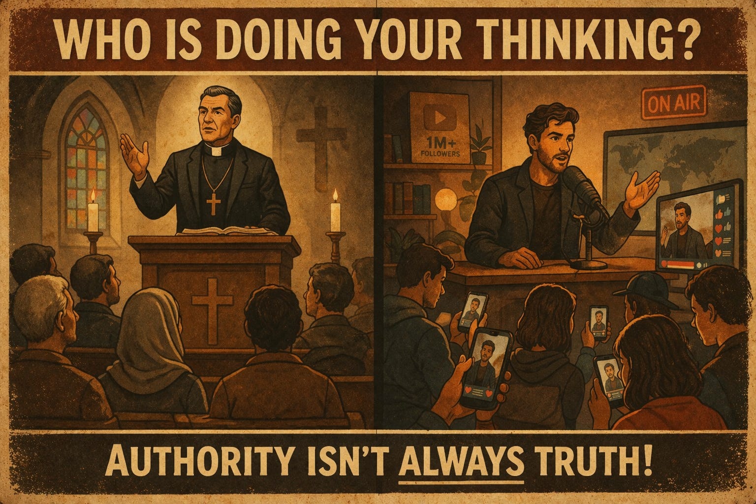 From Pews to Pundits: The Crisis of Moral Outsourcing