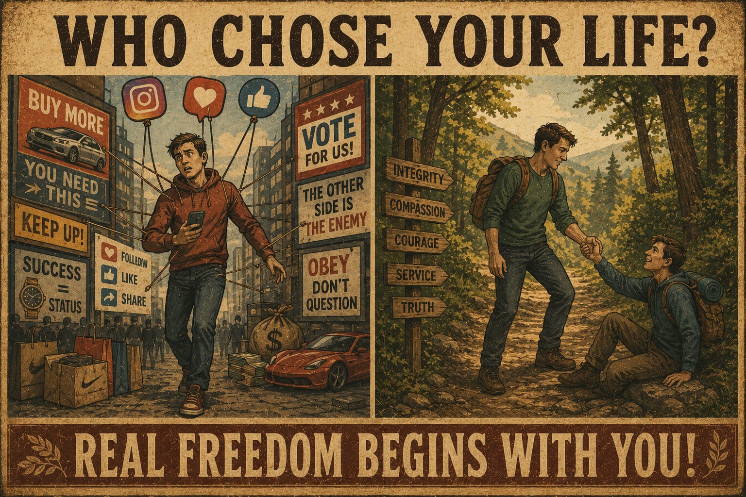 The Freedom Nobody Can Sell You