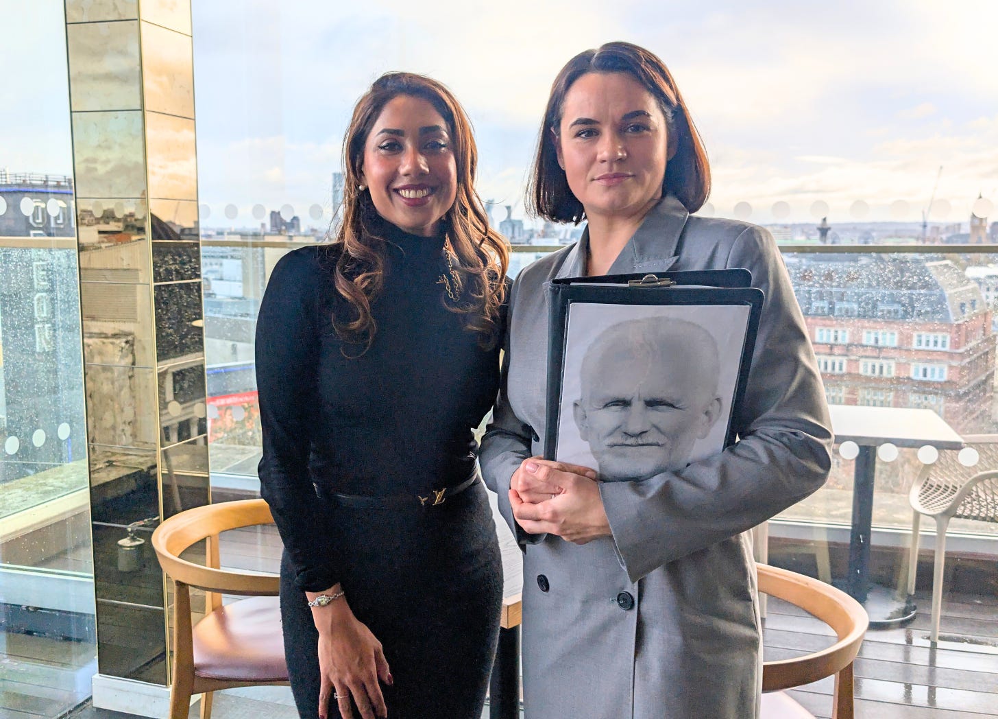 Latika Takes interviews Sviatlana Tsikhanouskaya Latika Takes interviews Sviatlana Tsikhanouskaya