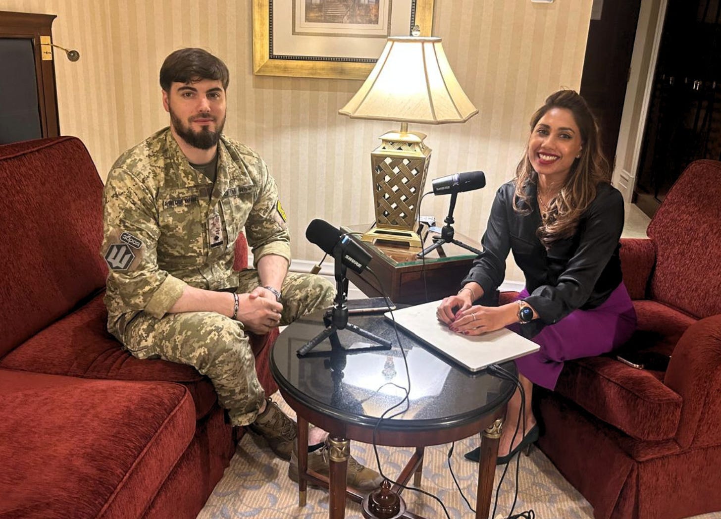 🇺🇦 From Kyiv, Latika Takes interviews ‘Achilles’ 🇺🇦 From Kyiv, Latika Takes interviews ‘Achilles’