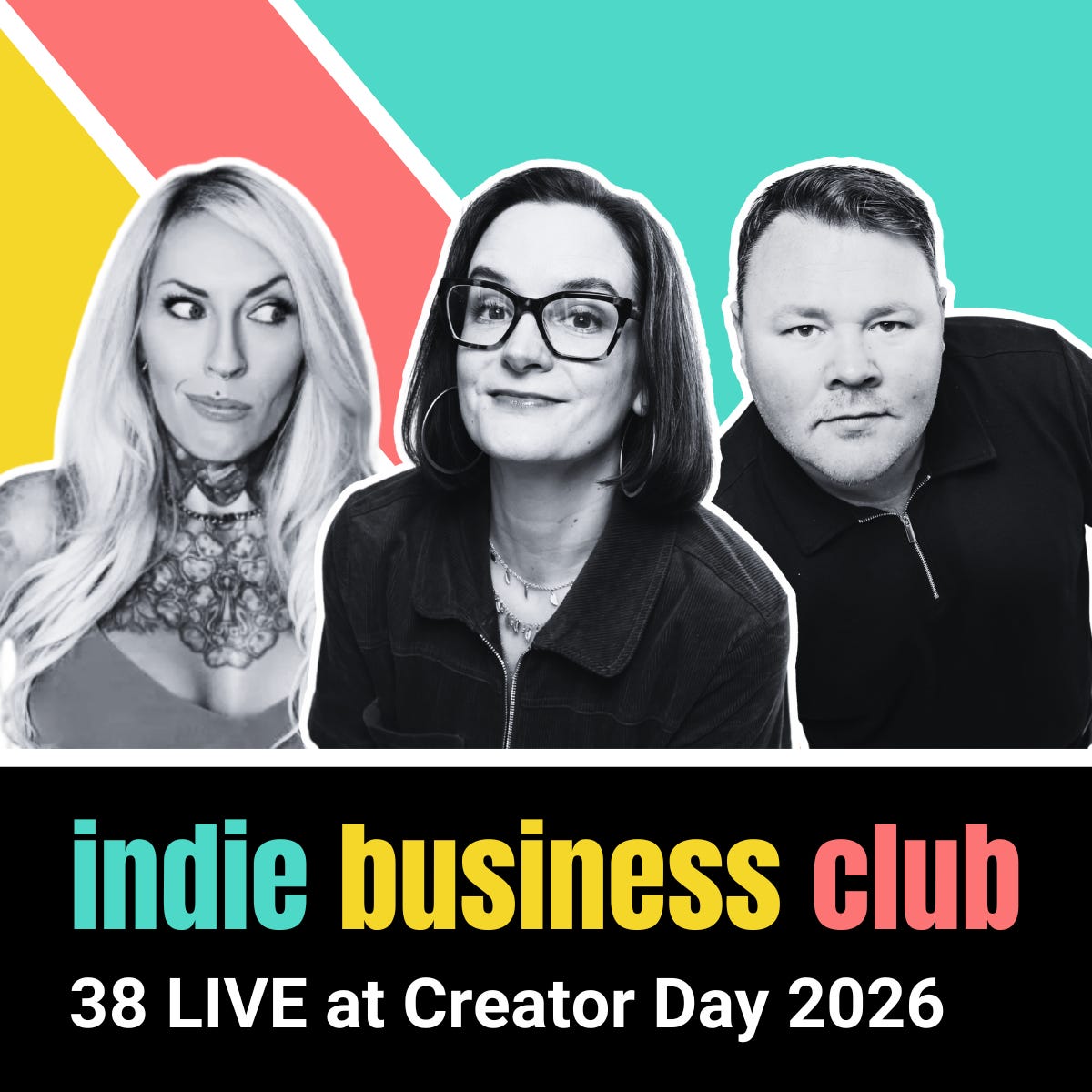 38 Seaside: LIVE at Creator Day 2026 with Dave Harland and Lea Turner episode artwork