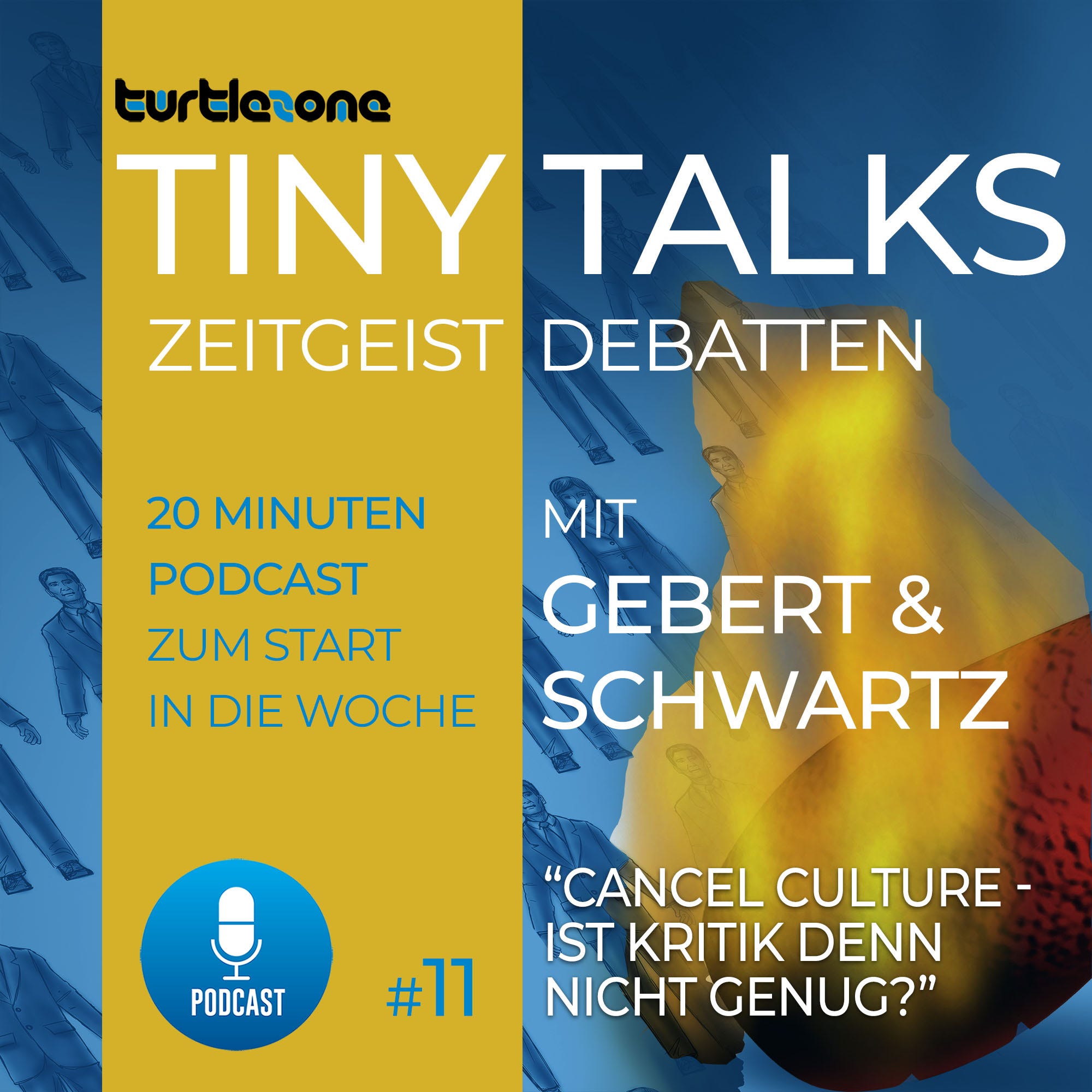 Turtlezone Tiny Talks - 20 Minuten Zeitgeist-Debatten mit Gebert und Schwartz