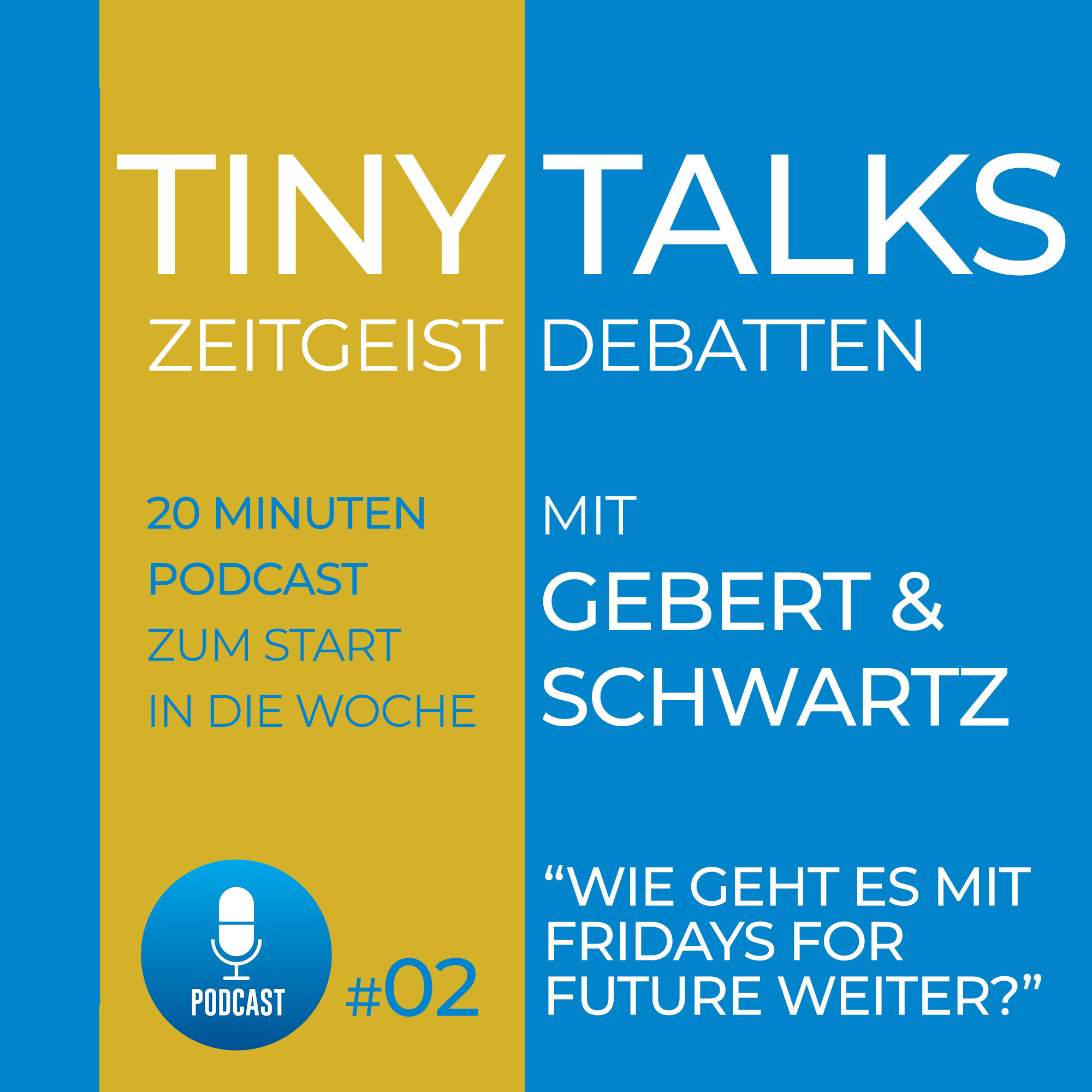 Turtlezone Tiny Talks - 20 Minuten Zeitgeist-Debatten mit Gebert und Schwartz