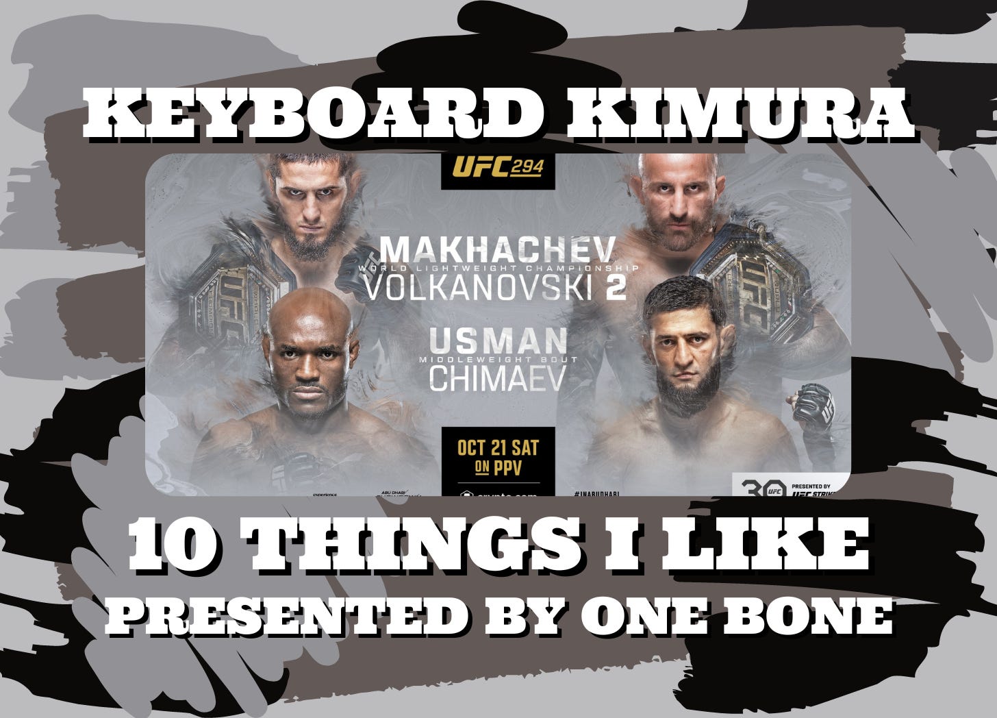 UFC 294: 10 Things I Like episode artwork