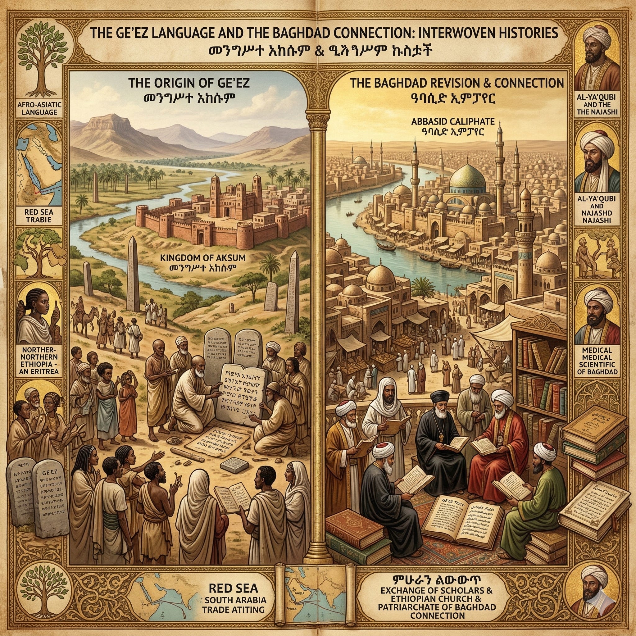 የግዕዝ አመጣጥ እና የባግዳድ የታሪክ ክለሳ episode artwork